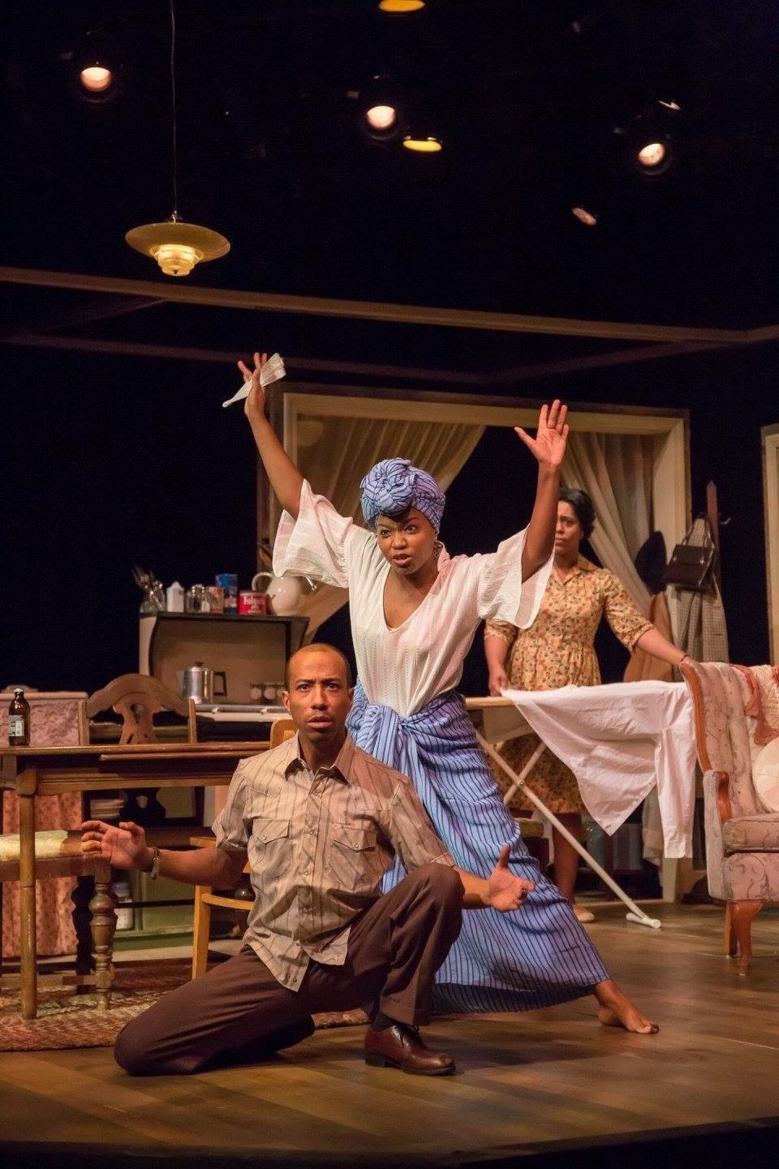 Wright State grad Renika Williams recently played the role of Beneatha in “Raisin in the Sun” at the Cincinnati Shakespeare Company. SUBMITTED PHOTO