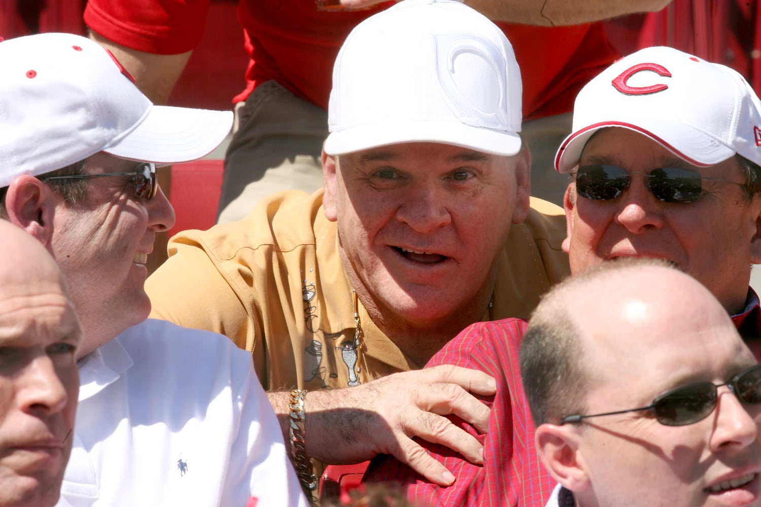 Legendary baseball player Pete Rose