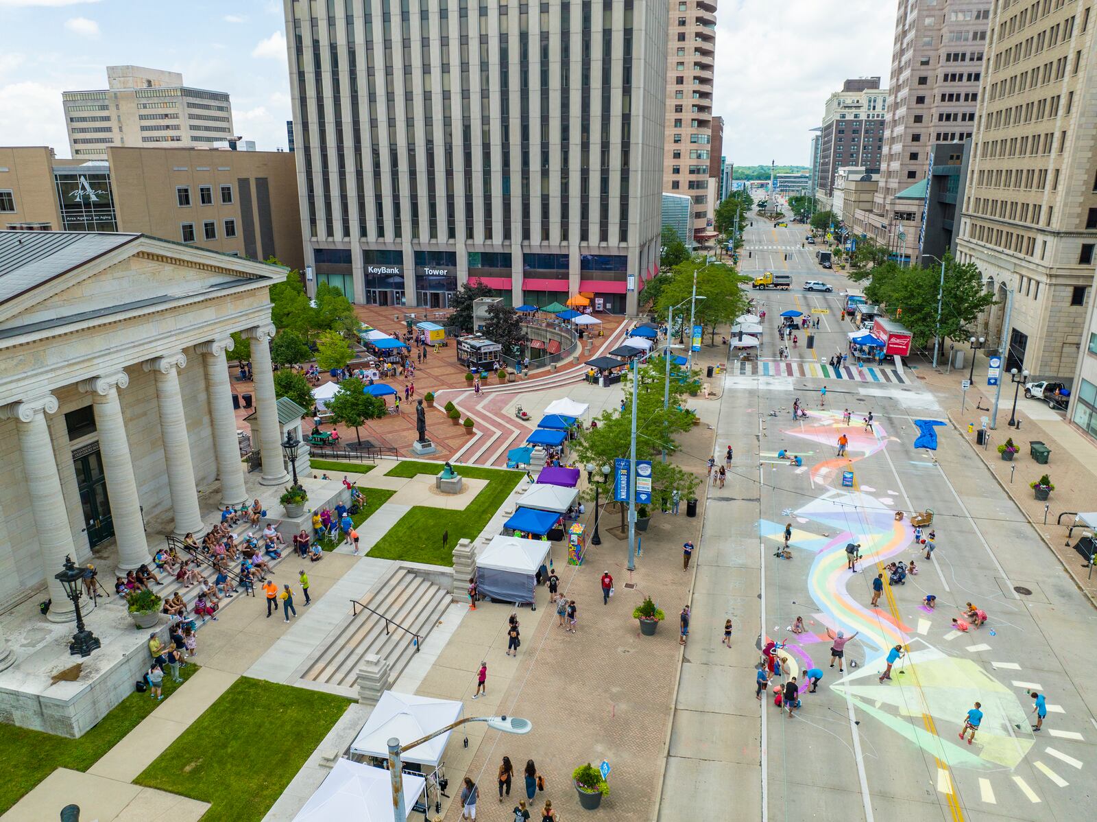 Art in the City, presented by the Downtown Dayton Partnership, is among the recipients of the 2023-2024 Special Projects Grants administered by Culture Works. CONTRIBUTED