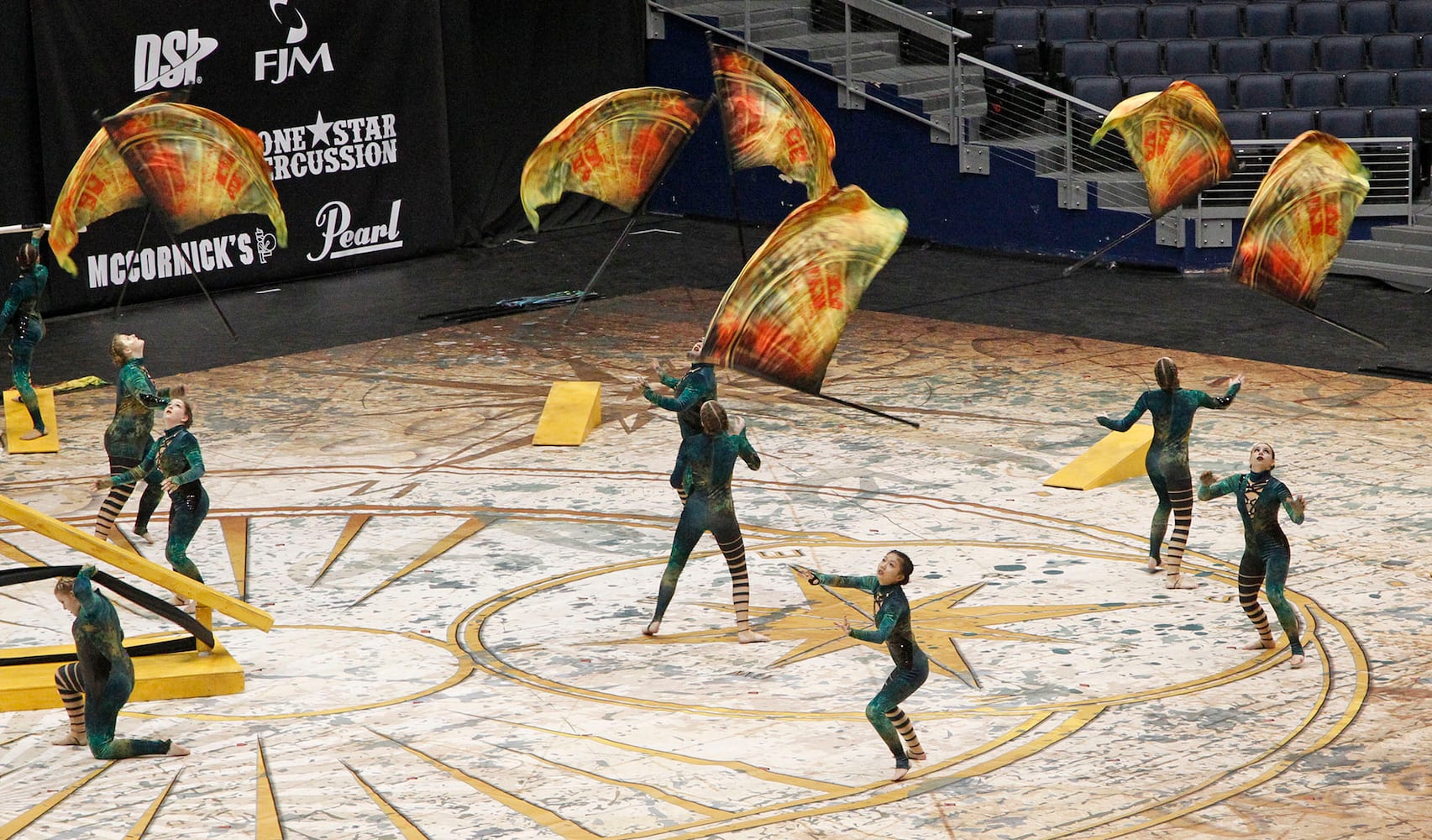 SEE: Local guard and percussion in WGI competition