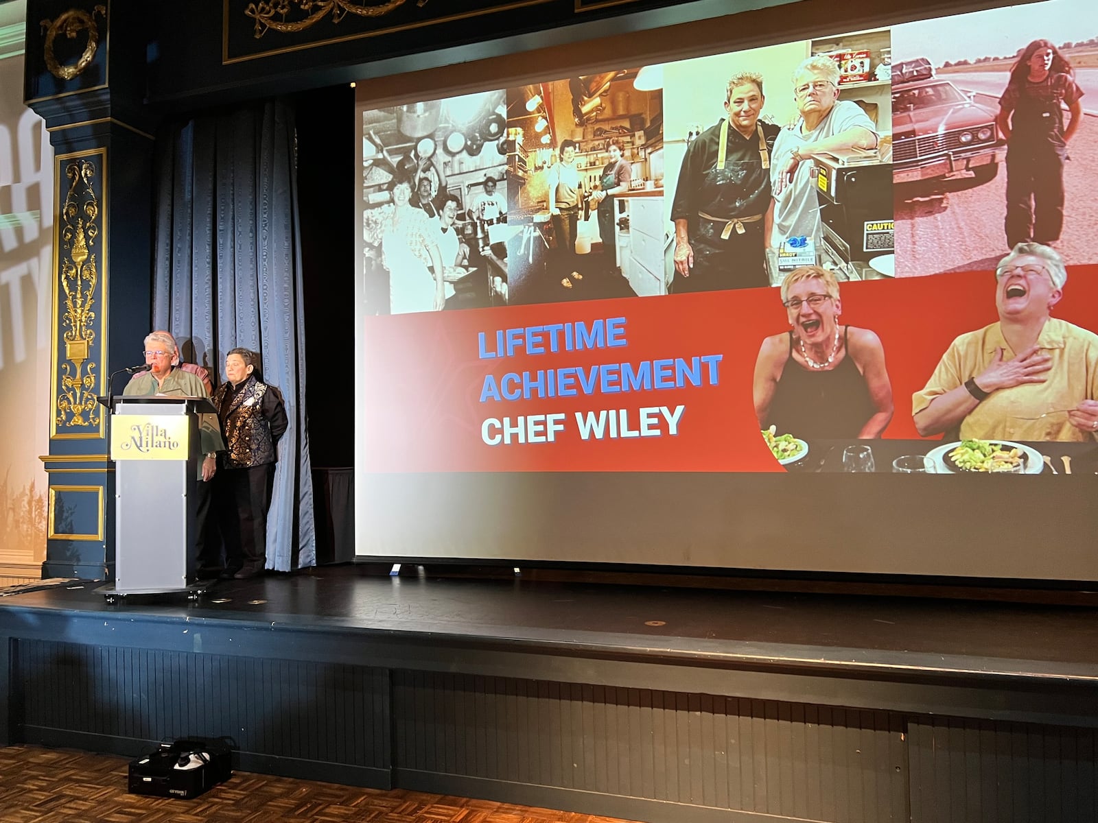 The Ohio Restaurant & Hospitality Alliance: Chef Elizabeth Wiley is honored with a Lifetime Achievement Award. ALEXIS LARSEN