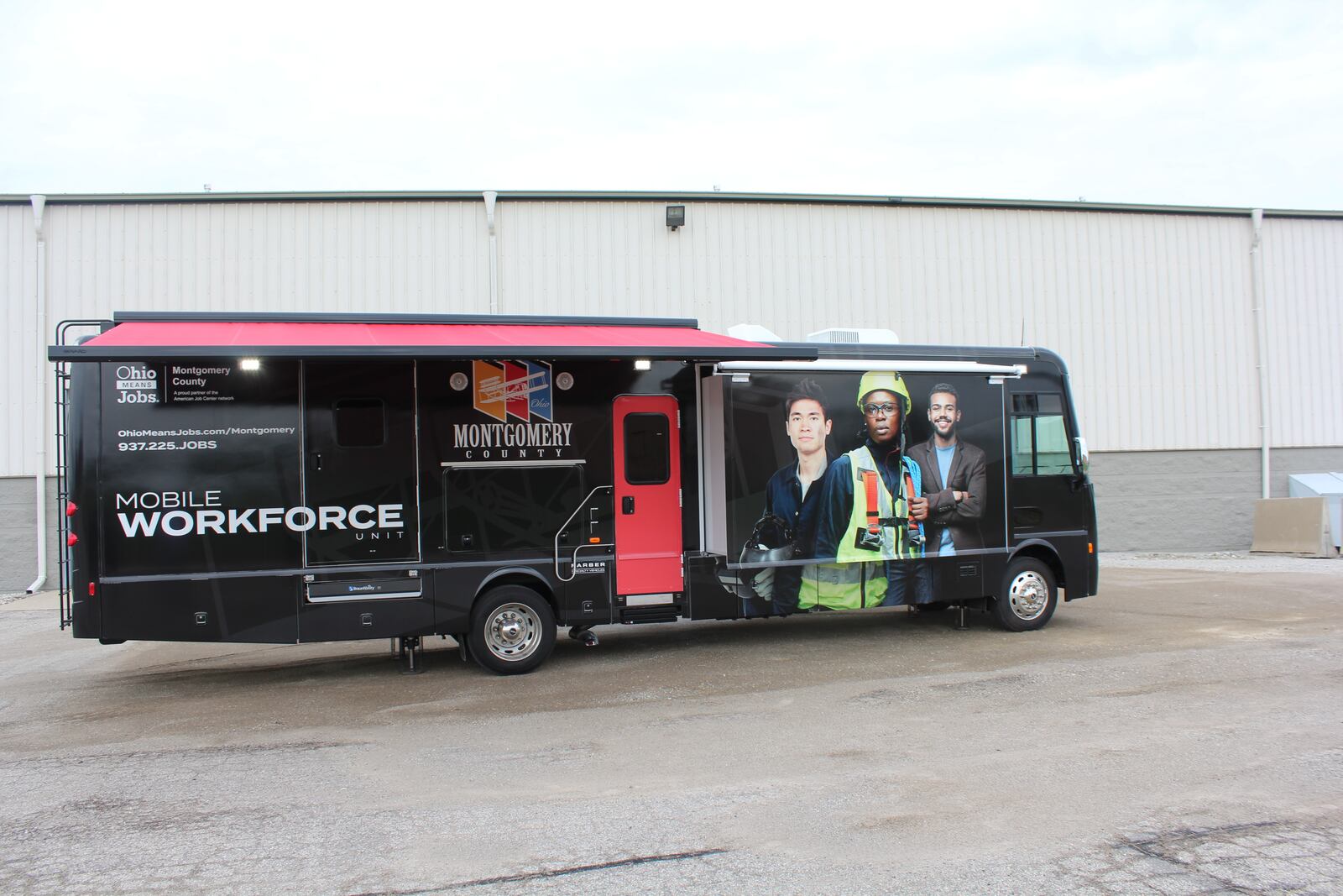 The Montgomery County Mobile Workforce Unit will go into neighborhoods to assist people in preparing for and finding jobs. It was funded with federal CARES Act money.