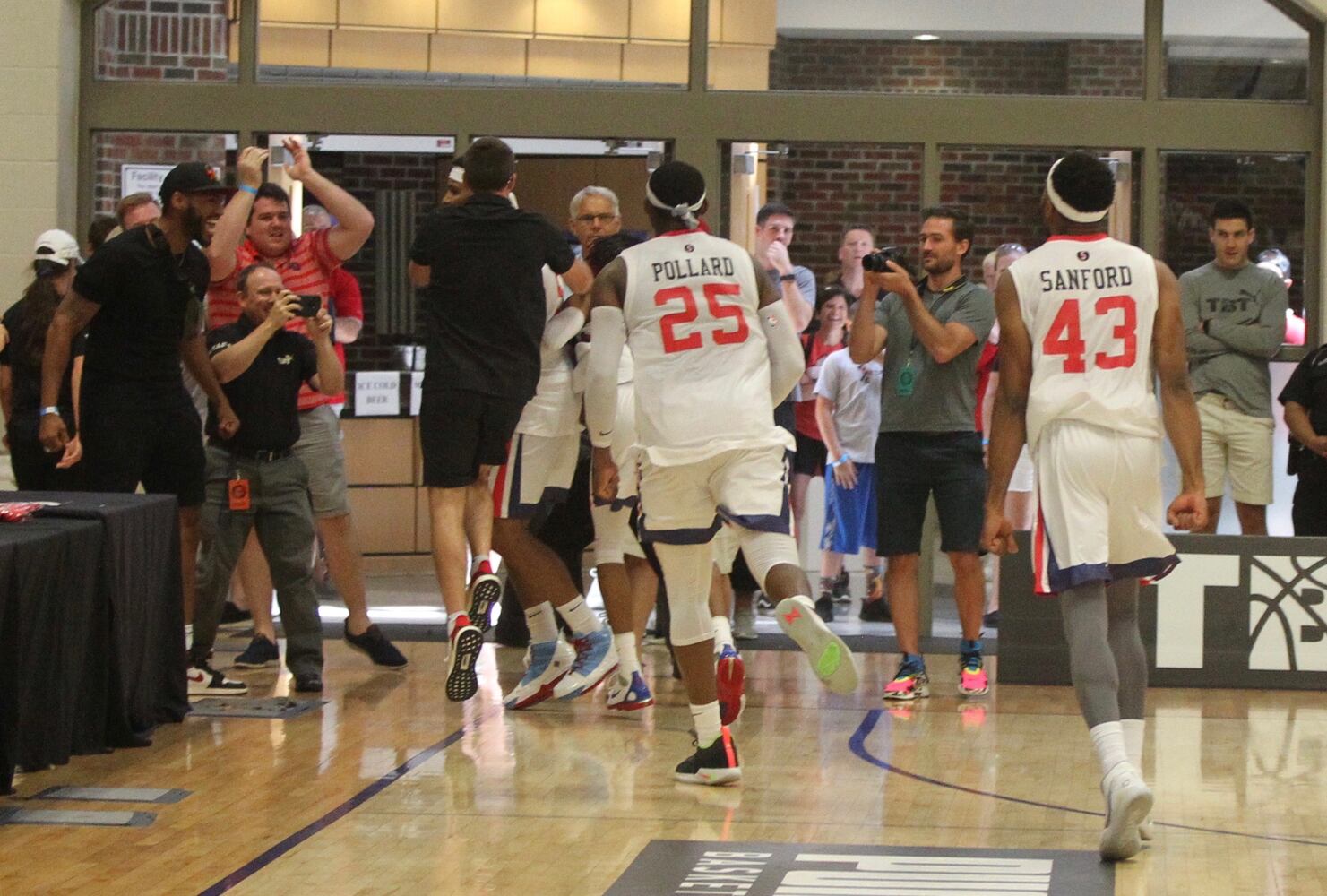 The Basketball Tournament: Photos of Red Scare's second-round win