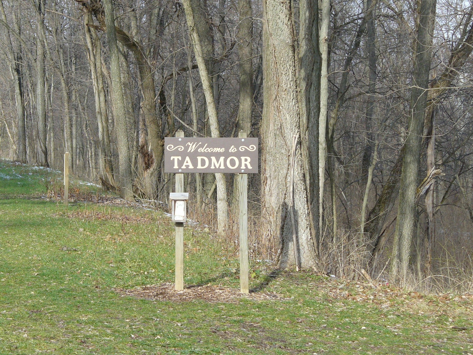 Once a thriving village, little remains of the now ghost town of Tadmor at Taylorsville MetroPark. CONTRIBUTED