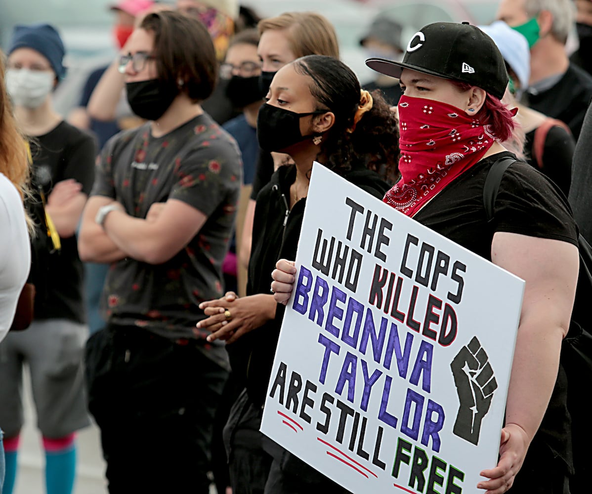 PHOTOS: Demonstrators rally for justice in Beavercreek