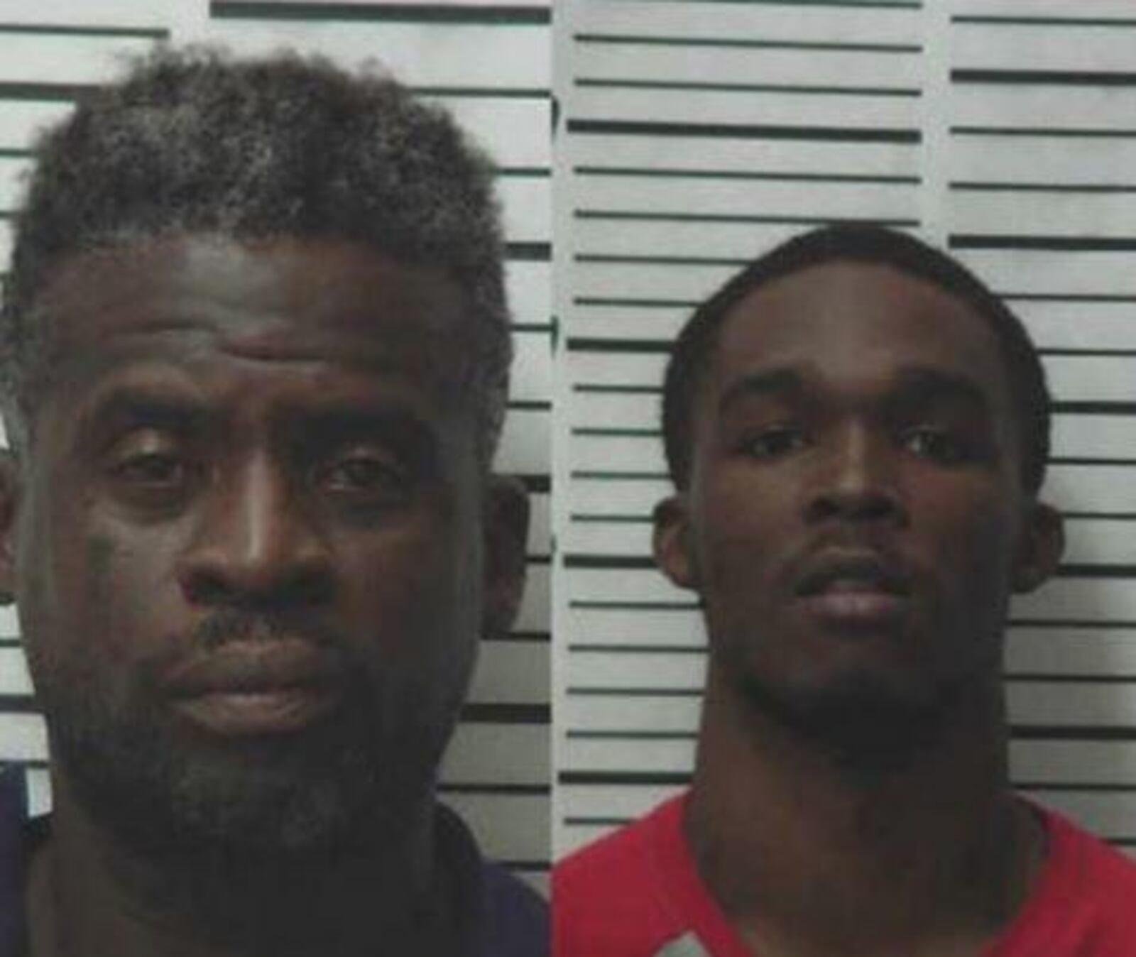 Justin Pierce Grady (left) and Cortavious Deshun Heard also pleaded guilty to murder in the brutal beating and burning of Dorothy Dow in 2016.