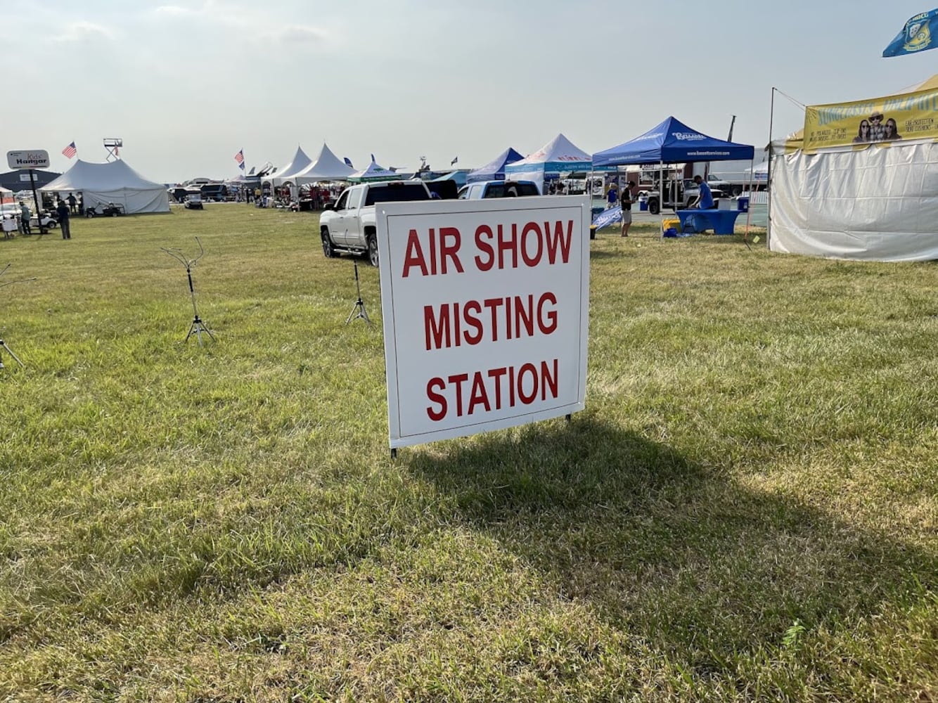 Dayton Air Show mist 2