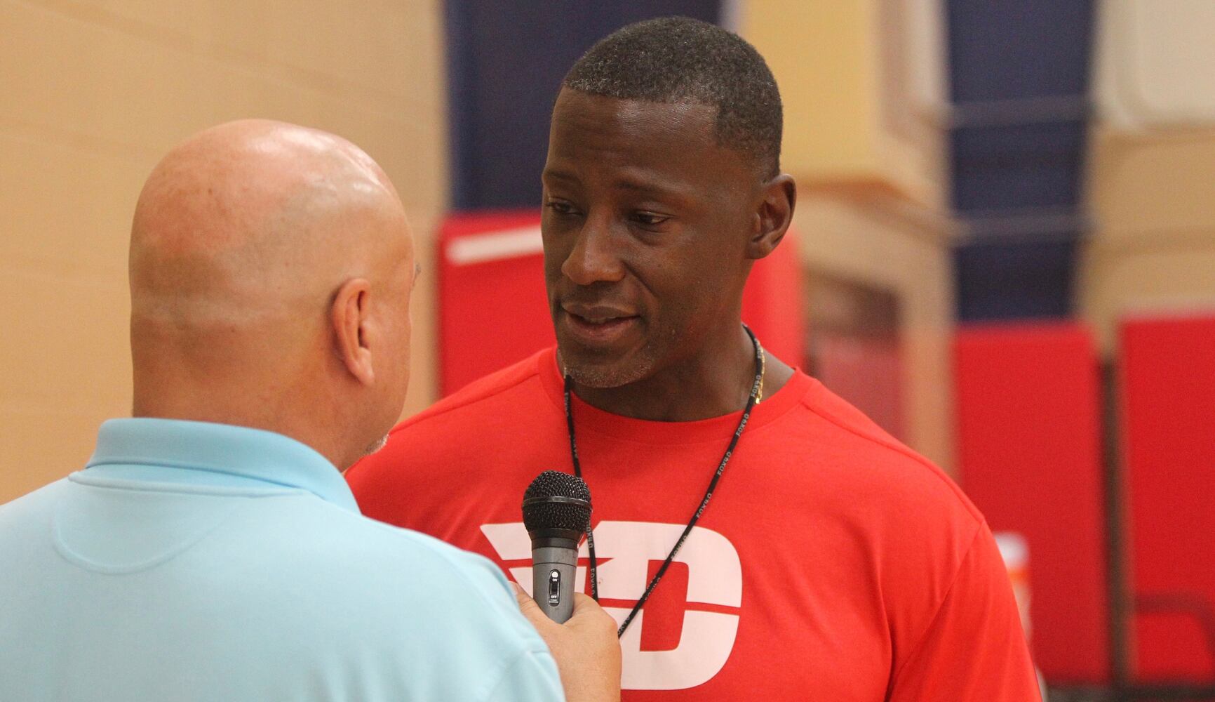 Photos: Dayton Flyers working out at Cronin Center