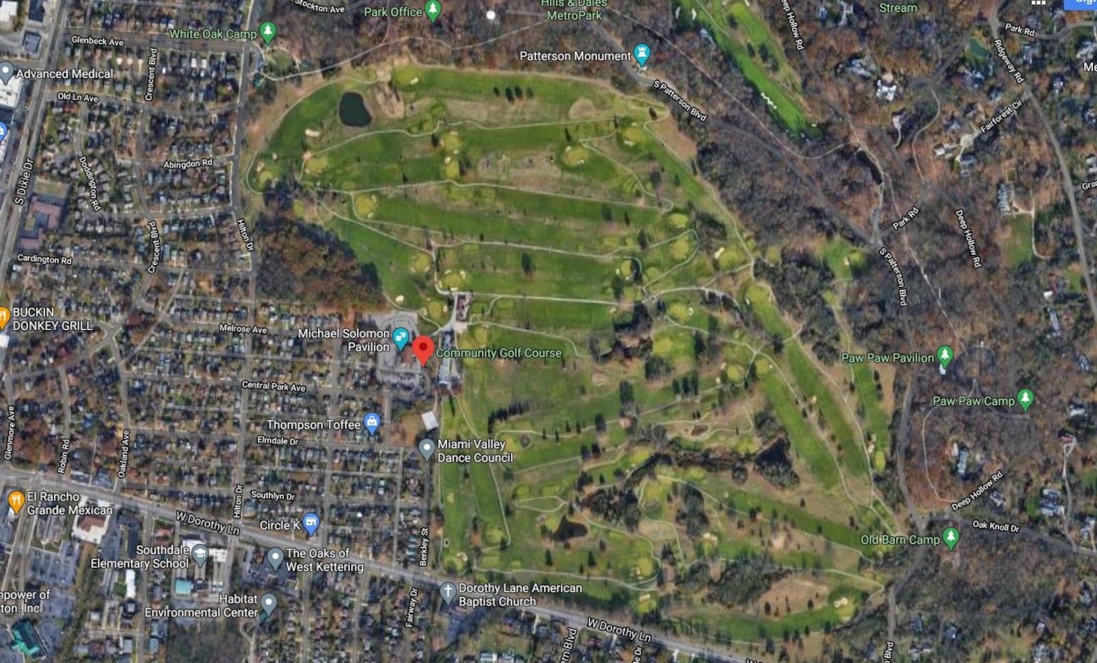 An aerial view of Community Golf Club. CONTRIBUTED