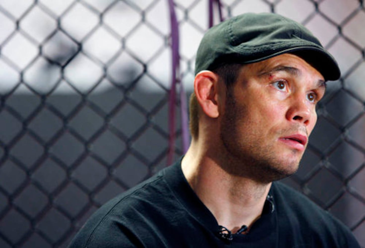 UFC star Rich Franklin trains for fight