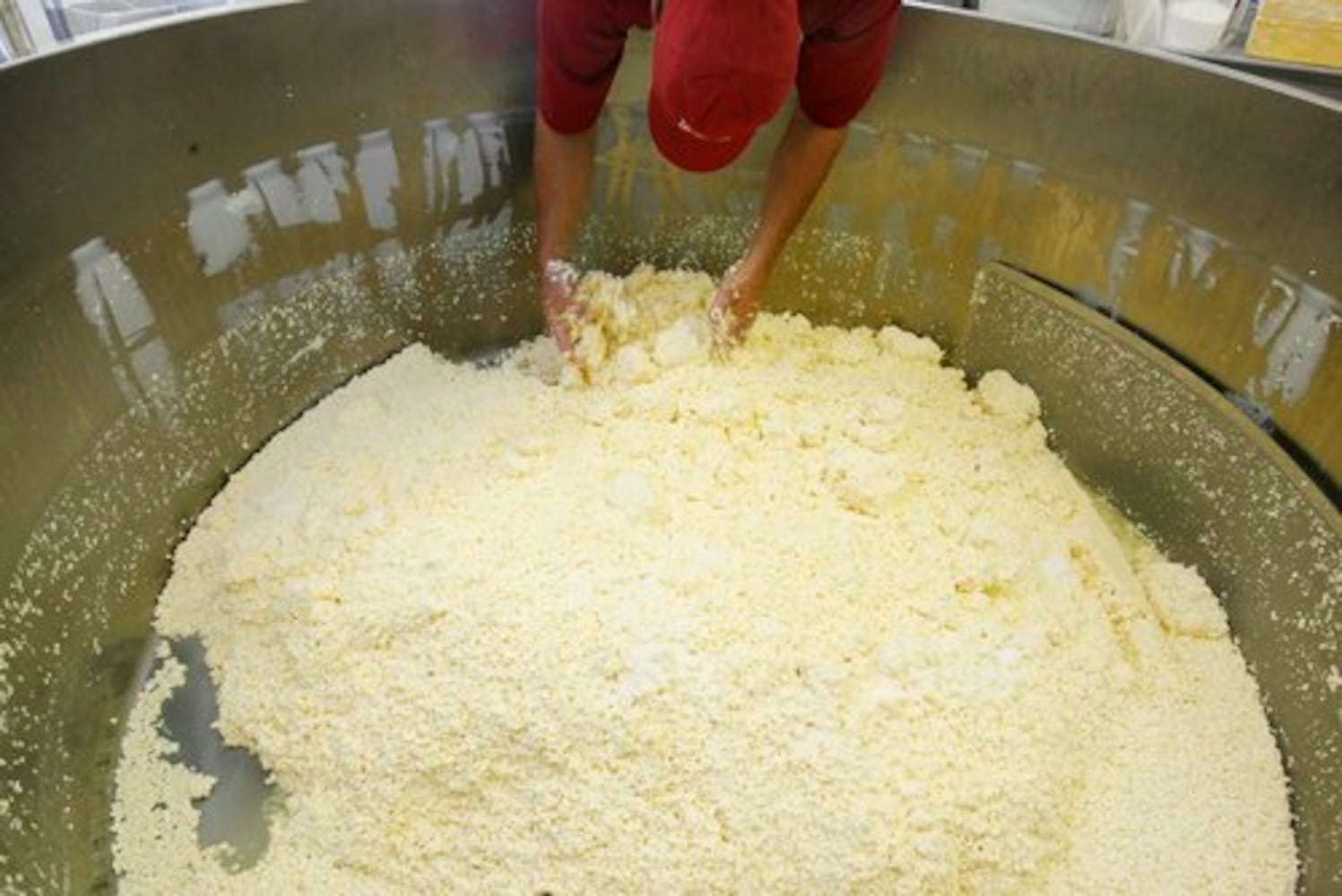 Young's Jersey Dairy makes cheese