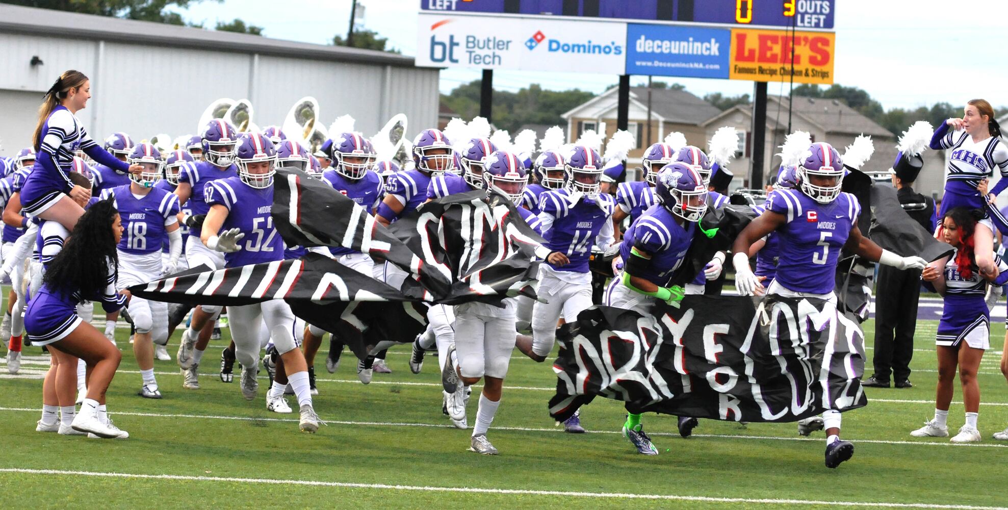 Middletown vs Sycamore Football