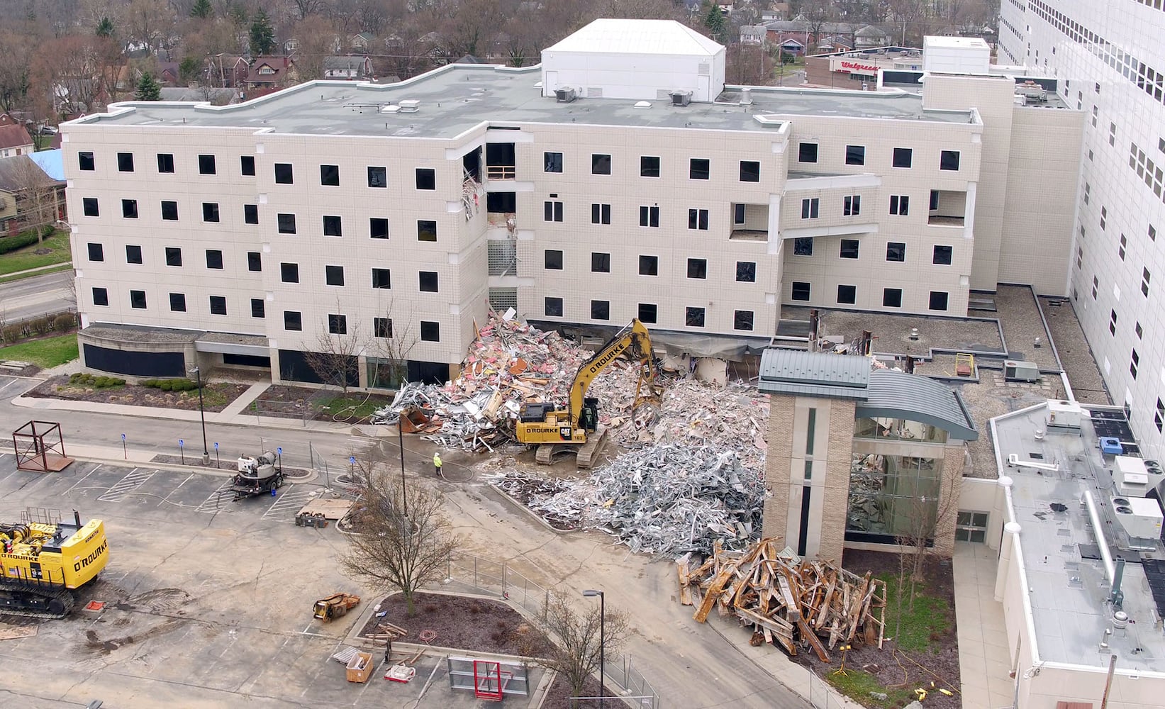 PHOTOS: Demolition of Good Samaritan Hospital continues