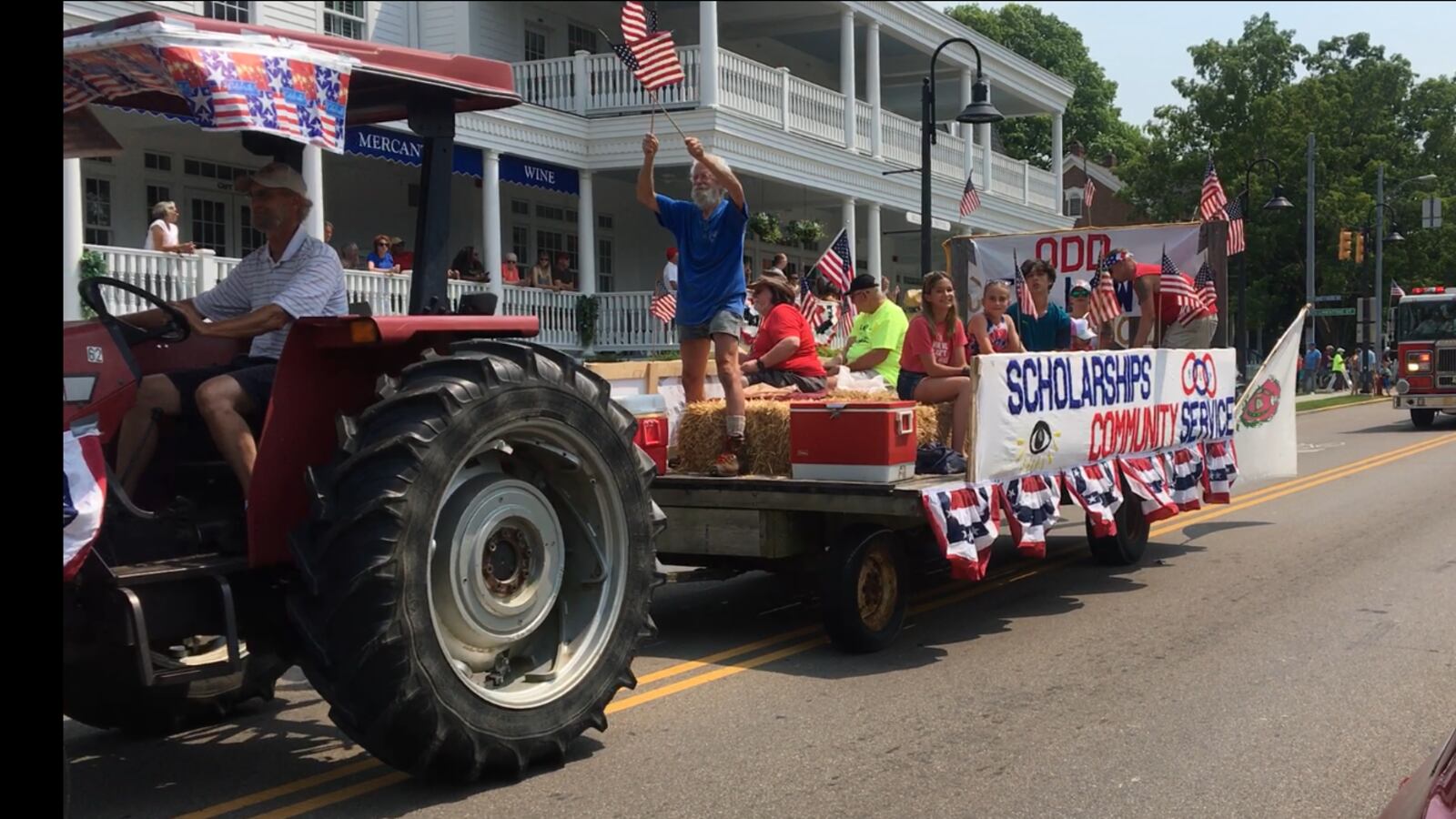 Yellow Springs celebrated Independence Day with a parade Sunday.