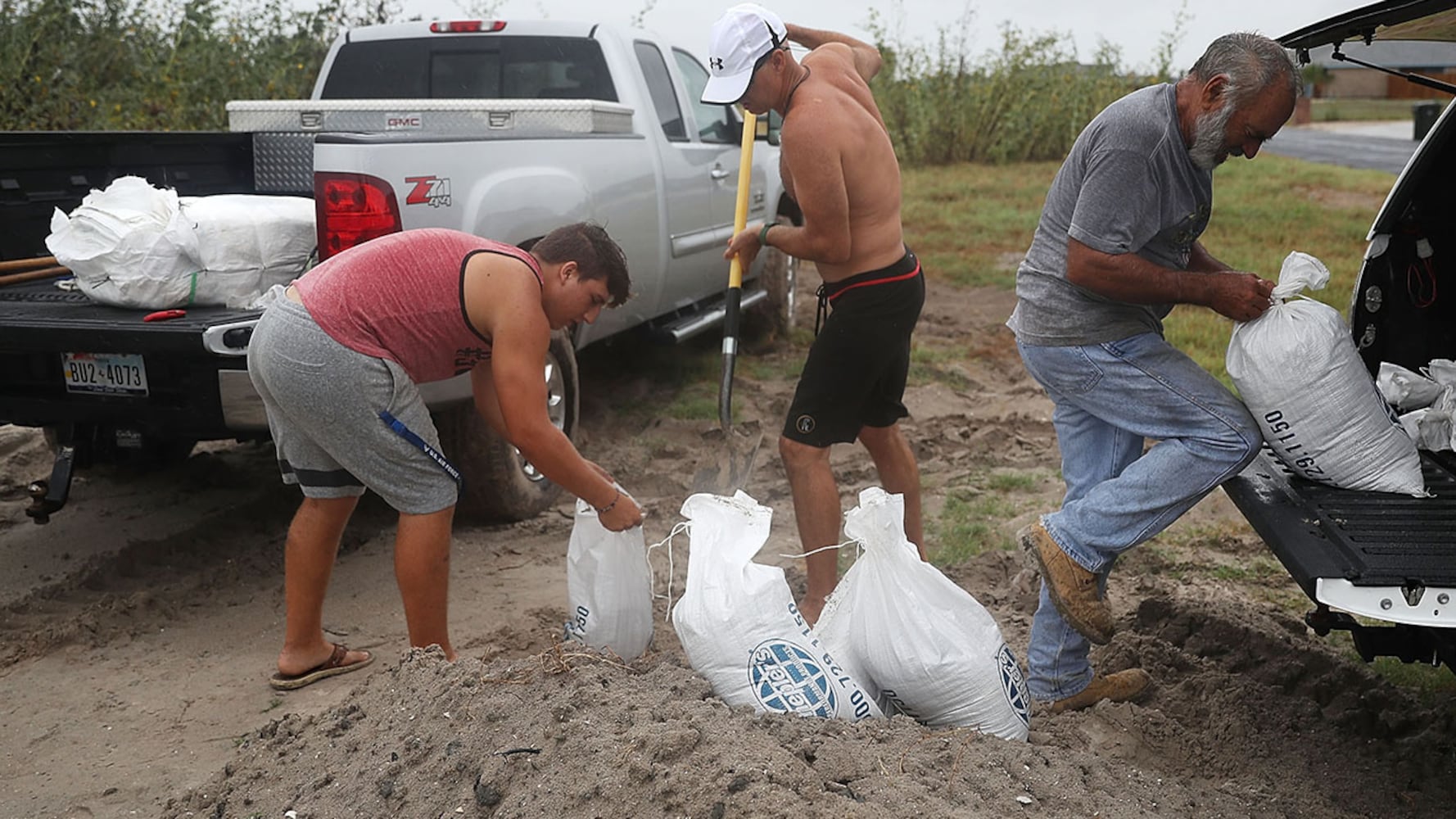 Photos: Texas coast braces for Hurricane Harvey