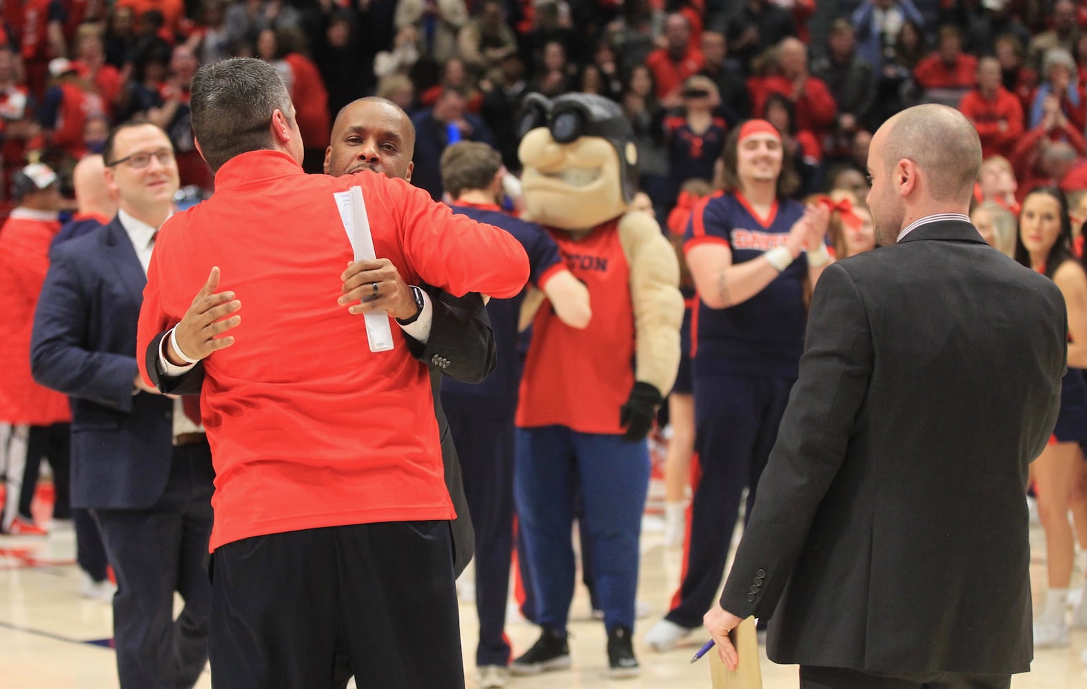 Photos: Dayton Flyers celebrate A-10 championship