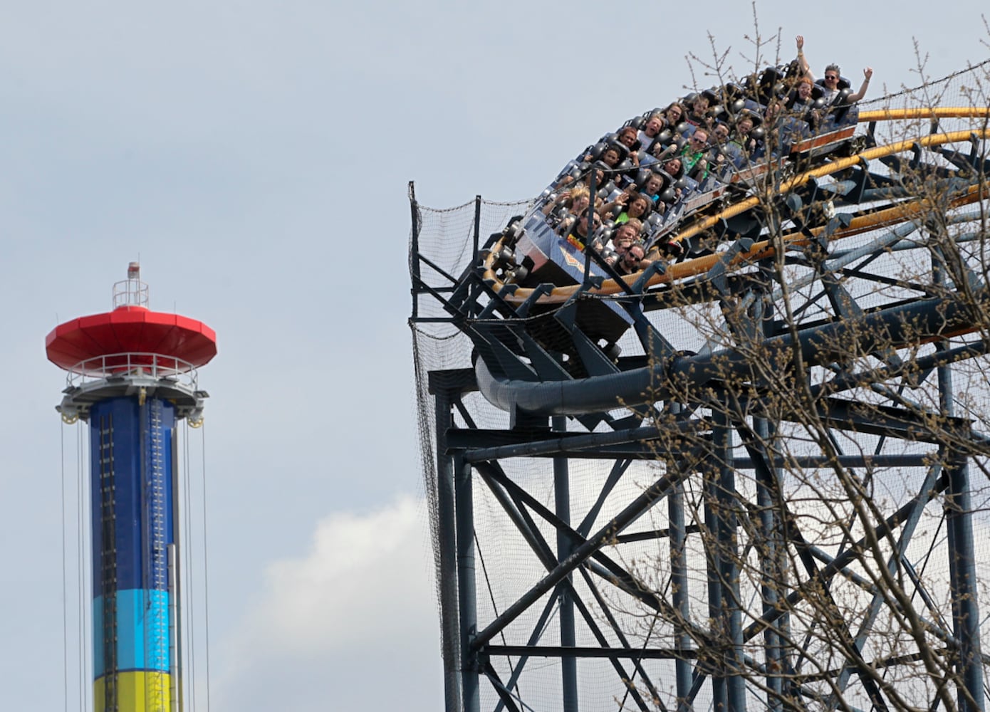 Kings Island Opening Day