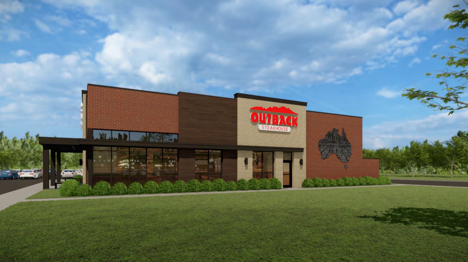 The Centerville Planning Commission is meeting tonight during a work session to consider an application on behalf of Outback Steakhouse to build a new restaurant near I-675 and Wilmington Pike at Cornerstone North Boulevard. (CONTRIBUTED PHOTO).