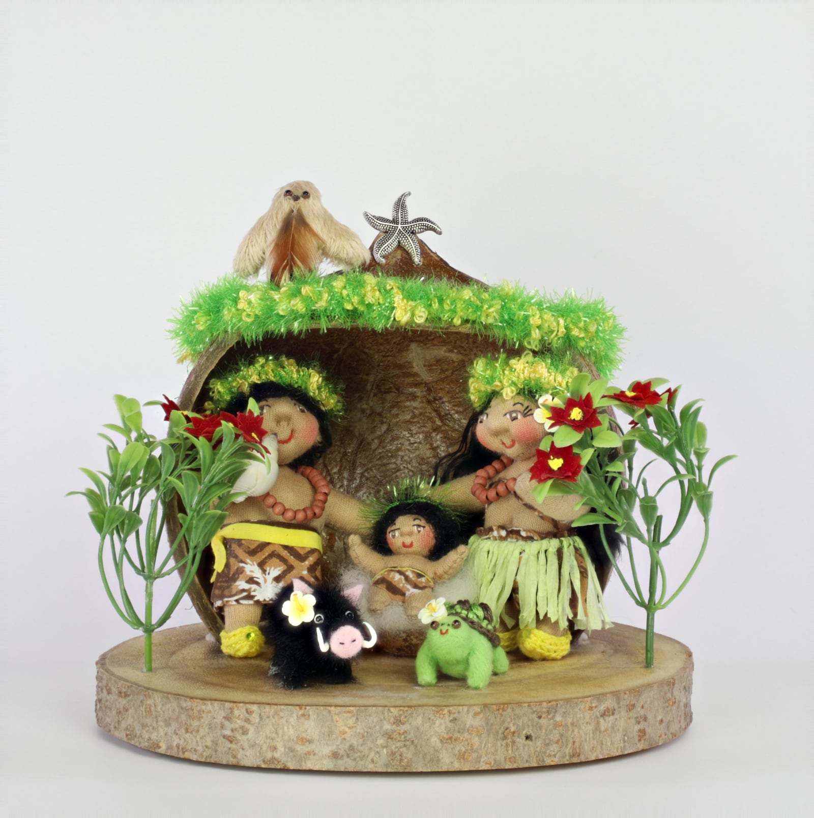 "Nativities and the Natural World” features nativity scenes made from a variety of natural materials. CONTRIBUTED