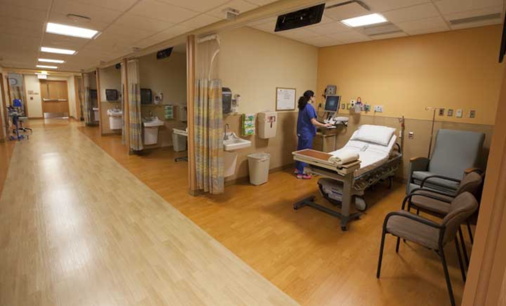 re and post-operative center at Grandview Hospital's new West Wing expansion