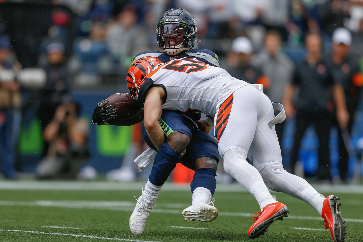 PHOTOS: Cincinnati Bengals lose season opener to Seattle Seahawks