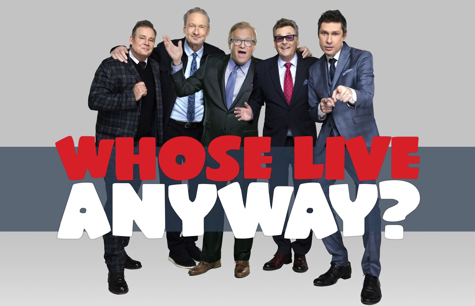 Drew Carey, Ryan Stiles, Greg Proops are among the improvising comedians presenting the live improv comedy show “Whose Live Anyway?” at Fraze Pavilion in Kettering on Saturday, July 23.