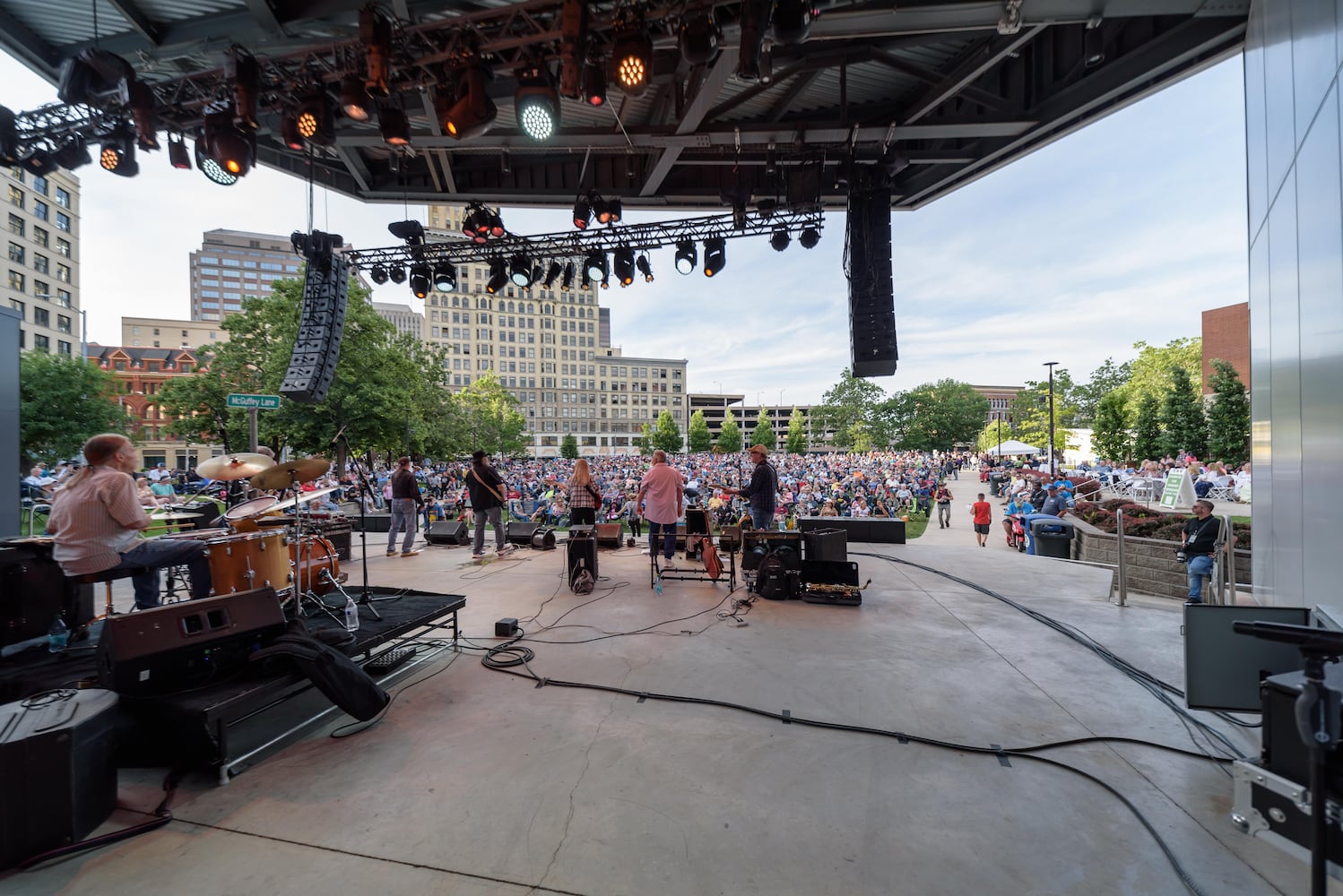 PHOTOS: McGuffey Lane & Eleyet McConnell live at Levitt Pavilion