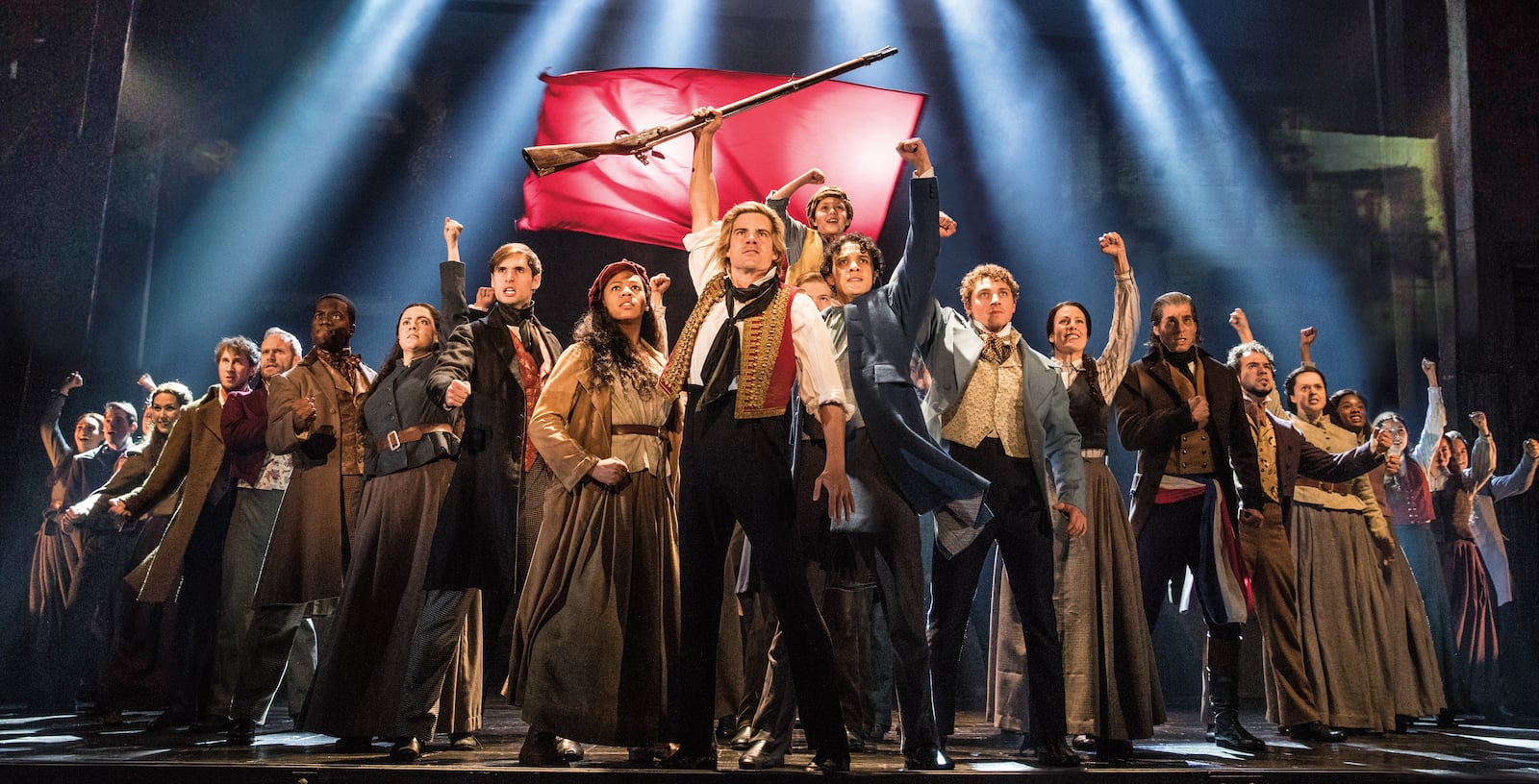 LES MISÉRABLESAPRIL 2-7, 2019 – SCHUSTER CENTERCameron Mackintosh presents the new production of Alain Boublil and Claude-Michel Schönberg’s Tony Award®-winning musical phenomenon, LES MISÉRABLES, direct from an acclaimed two-and-a-half-year return to Broadway. Set against the backdrop of 19th century France, LES MISÉRABLES tells an unforgettable story of heartbreak, passion, and the resilience of the human spirit. Featuring the beloved songs “I Dreamed a Dream,” “On My Own,” “Stars,” “Bring Him Home,” “One Day More,” and many more, this epic and uplifting story has become one of the most celebrated musicals in theatrical history. With its new staging and reimagined scenery inspired by the paintings of Victor Hugo, this new production has left both audiences and critics awestruck. CONTRIBUTED