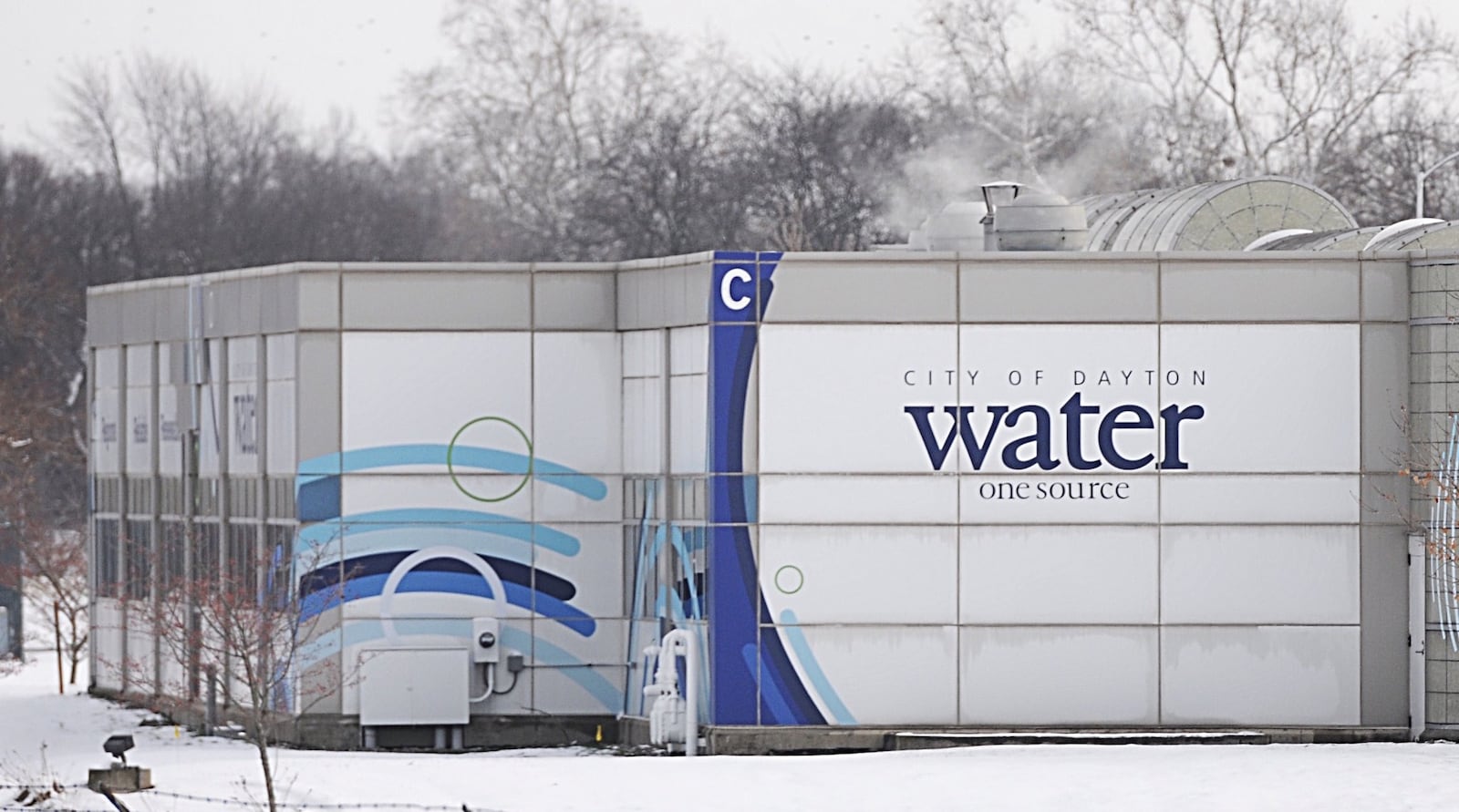 Dayton water treatment plant on Chuck Wagner Lane. Photo by Marshall Gorby