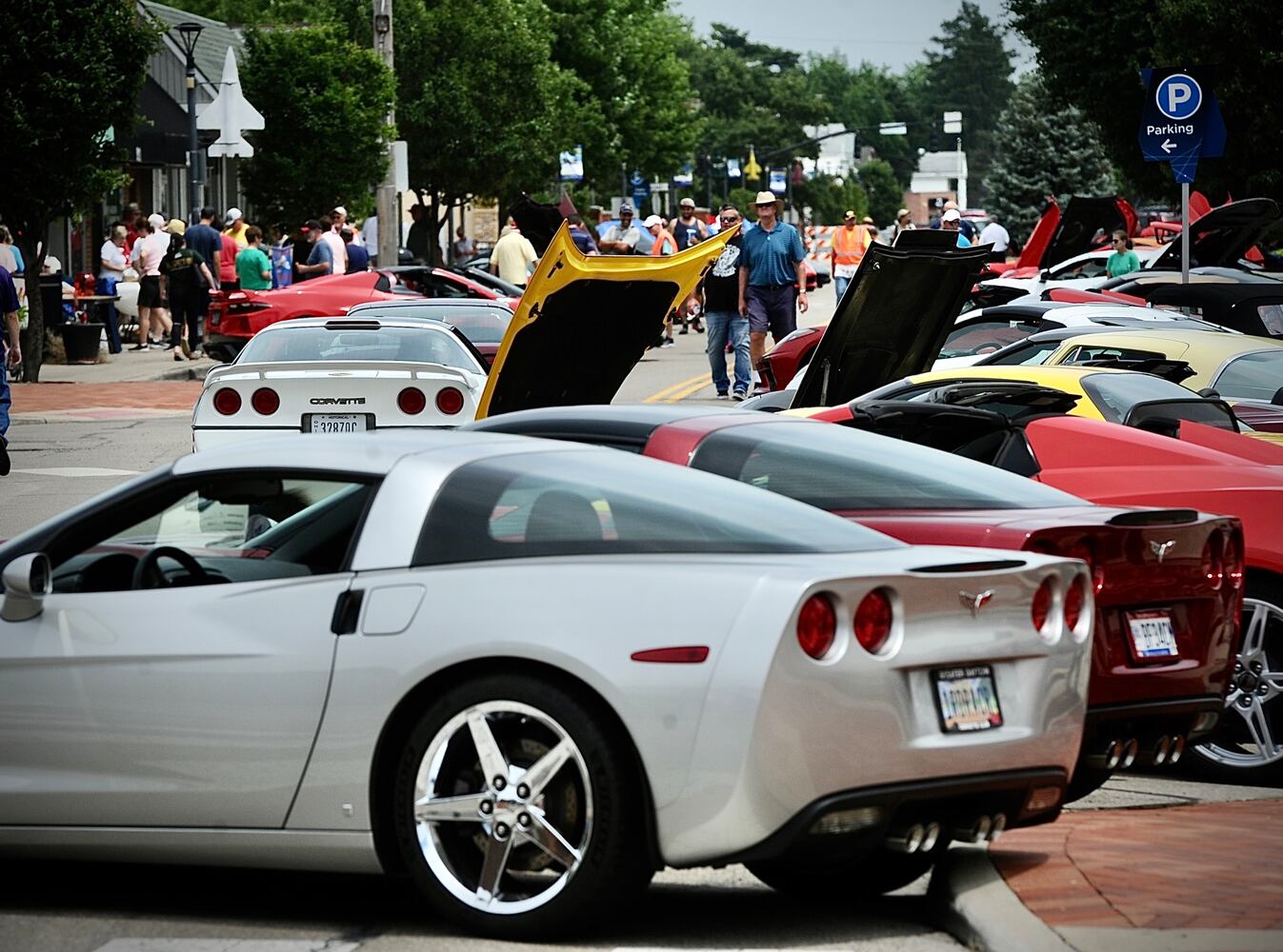 Dayton, Corvette, Cloud in Fairborn, Schoo