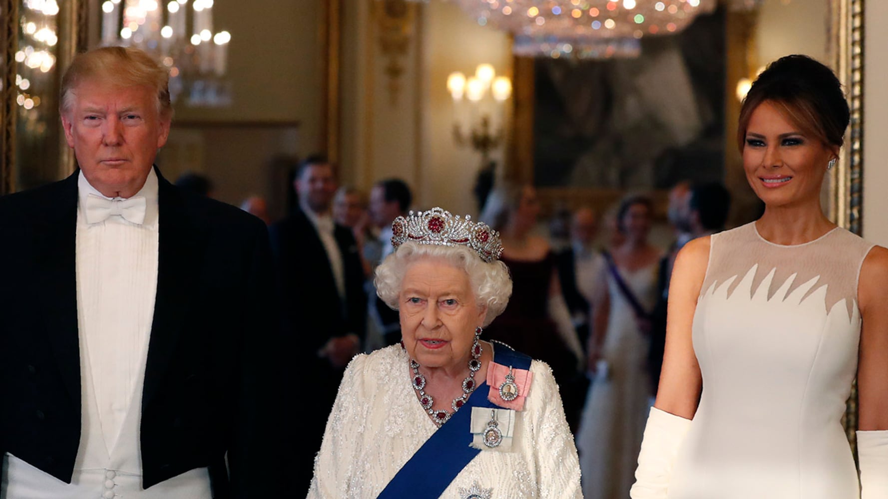 Photos: Trump arrives in United Kingdom for 3-day state visit