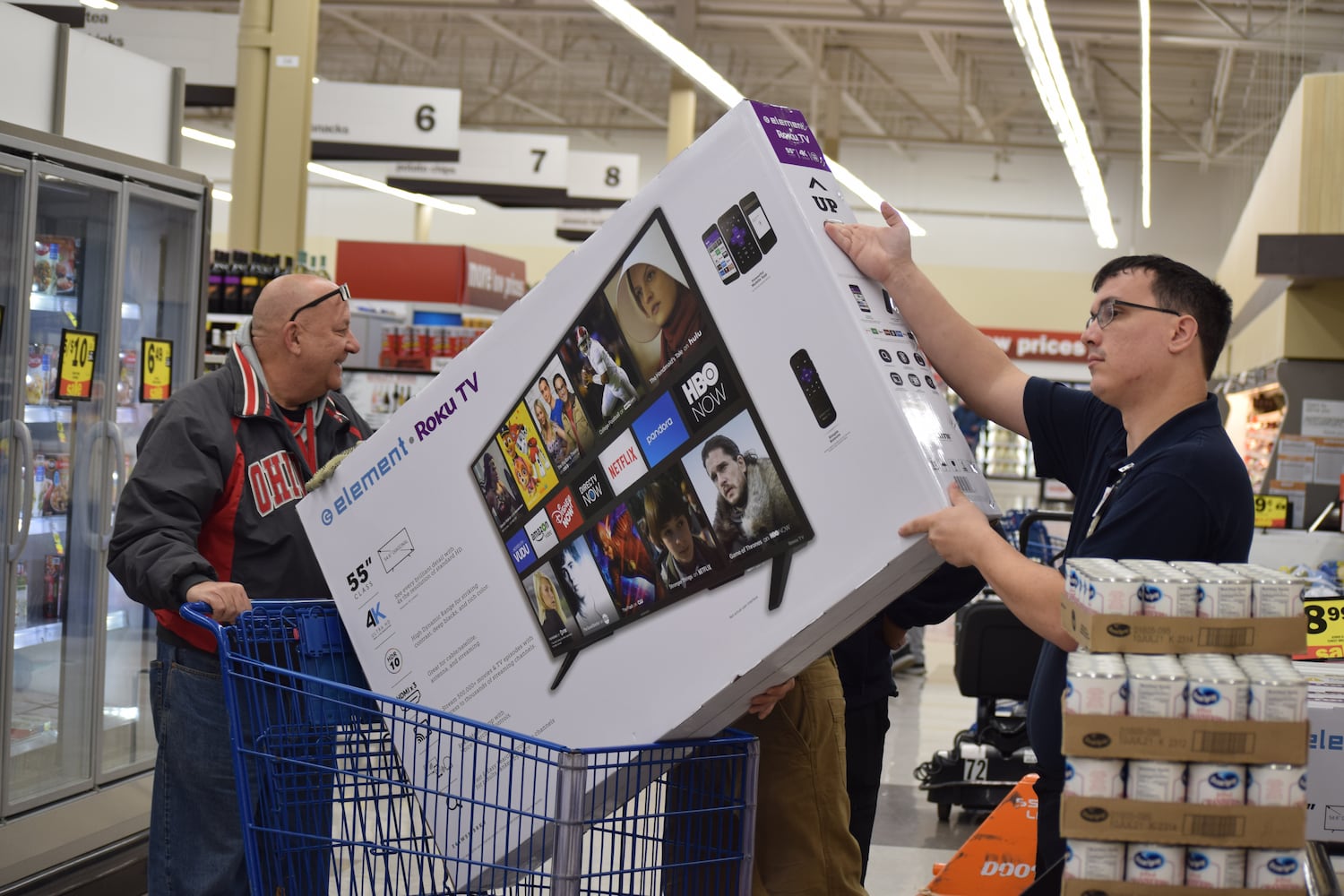 PHOTOS: Did we spot you Thanksgiving shopping today?