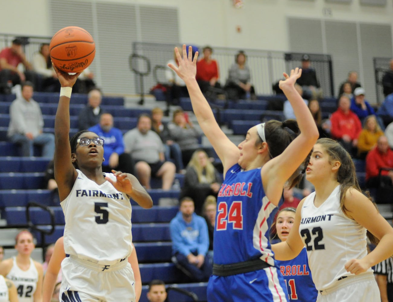 PHOTOS: Carroll at Fairmont girls basketball