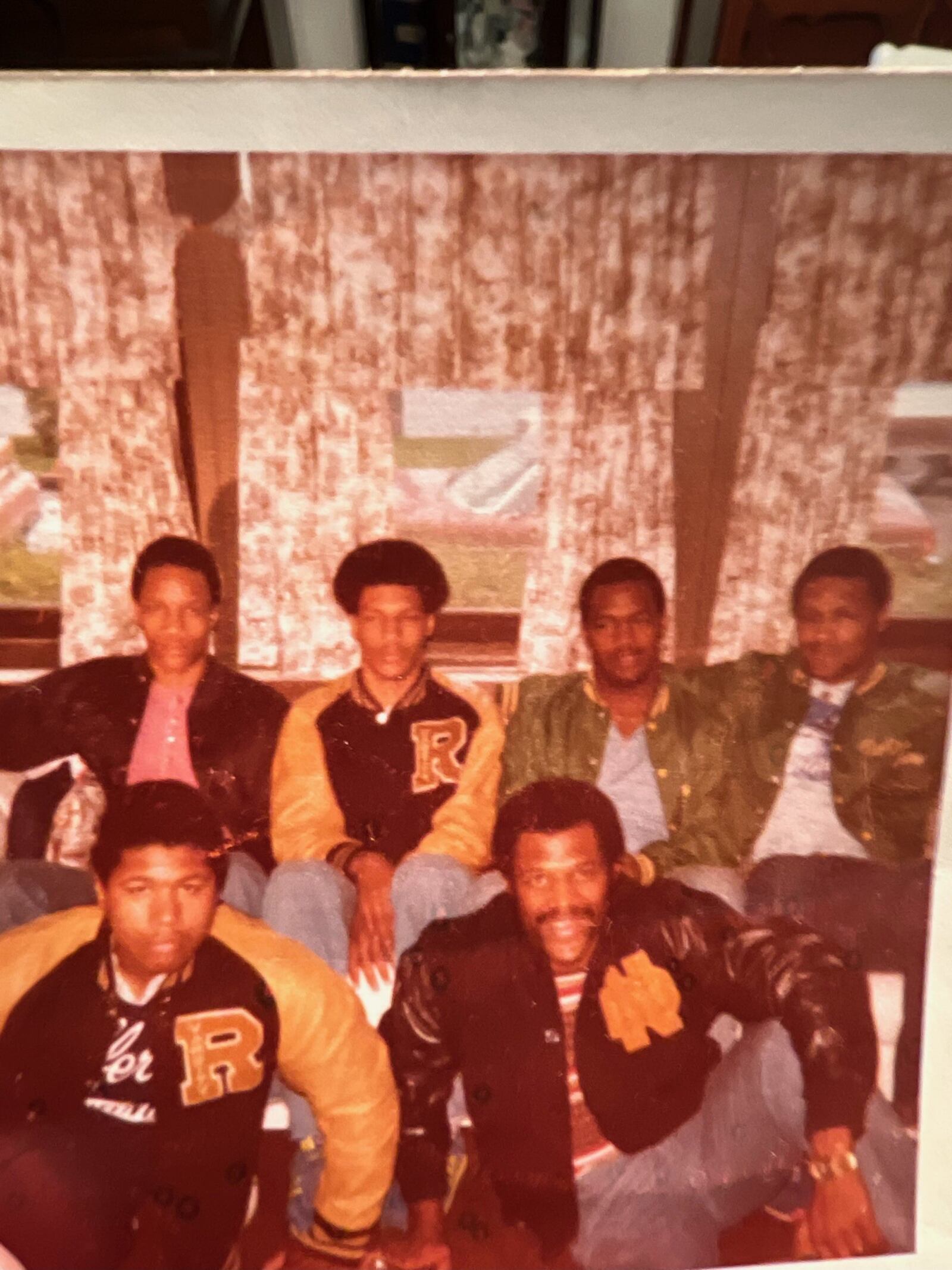 The six Browner brothers got together for a Christmas holiday in 1977.  All of them were high school All Americans and would play major college football. Four would play in the NFL. Fron row, from left: Gerald and Jimmie. Back row:  Keith, Joey, Willard and Ross. CONTRIBUTED