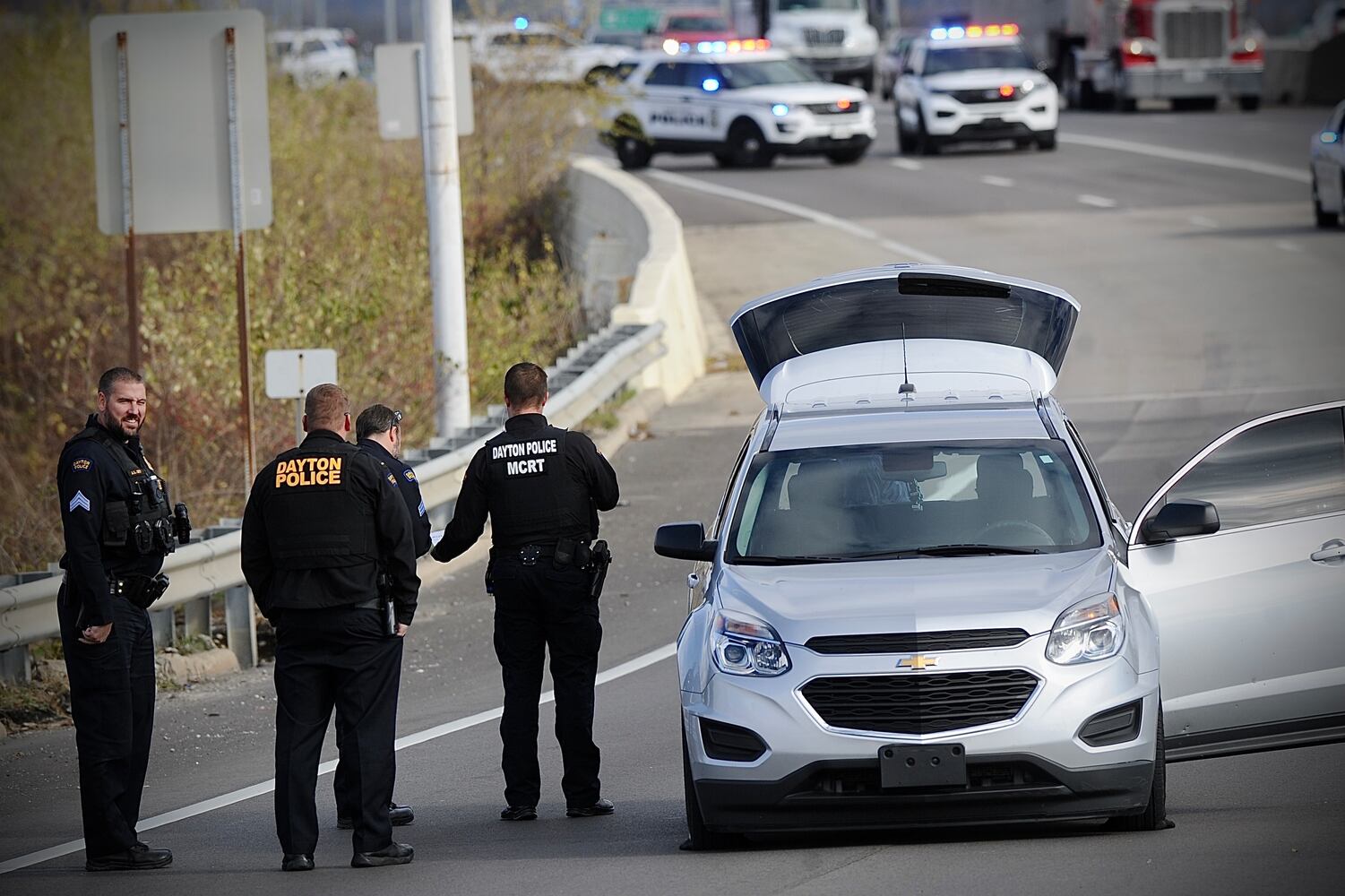 US 35 ramp closed after shooting