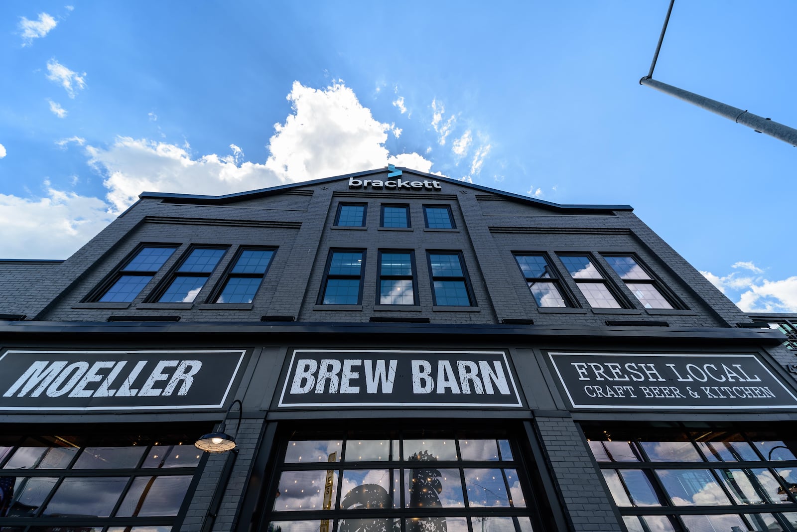 Moeller Brew Barn, located at 416 E. 1st St. in downtown Dayton.  TOM GILLIAM / CONTRIBUTING PHOTOGRAPHER