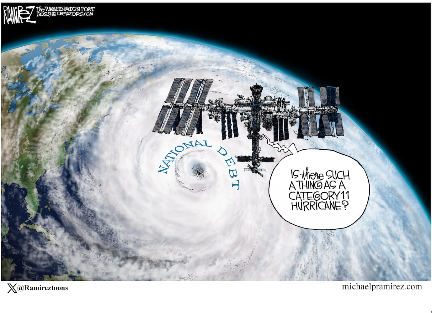 CARTOONS: Michael Ramirez, Oct. 7, 2023