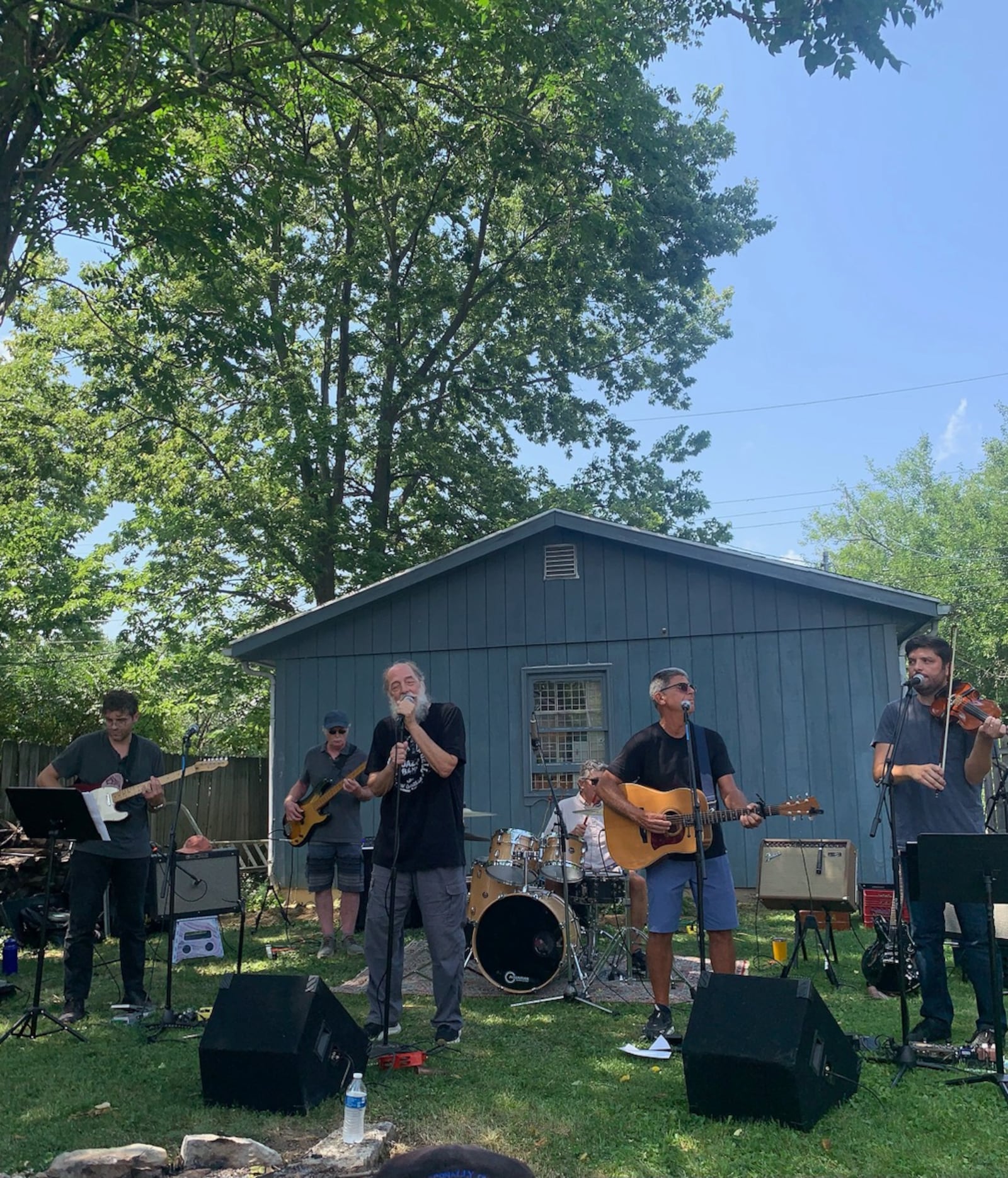 The Figureheads of Dayton at Dayton Porchfest, 2024. CONTRIBUTED