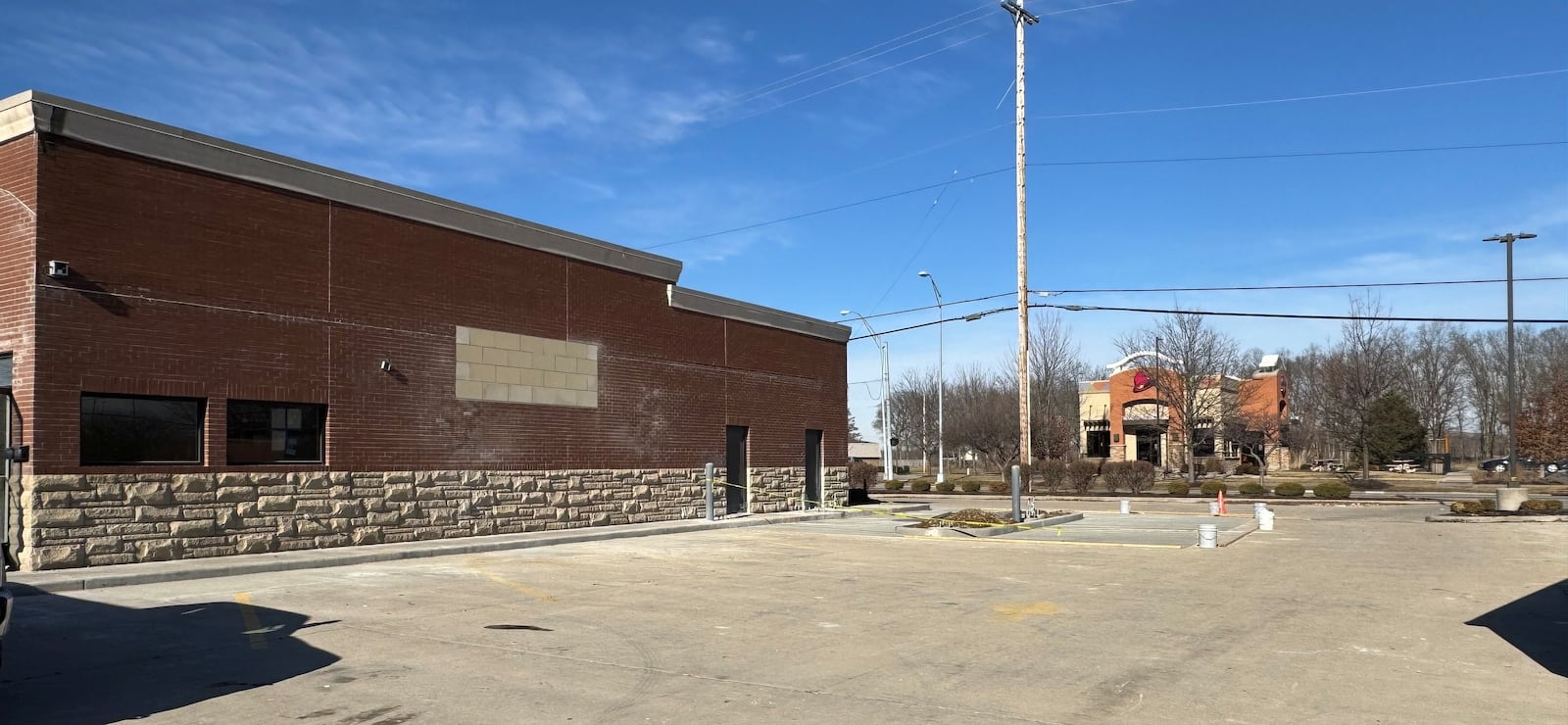 The Gilligan Company is in the midst of transforming the former Sonic Drive-In at 801 E. Dixie Drive into a new Dunkin' location (CITY OF WEST CARROLLTON).