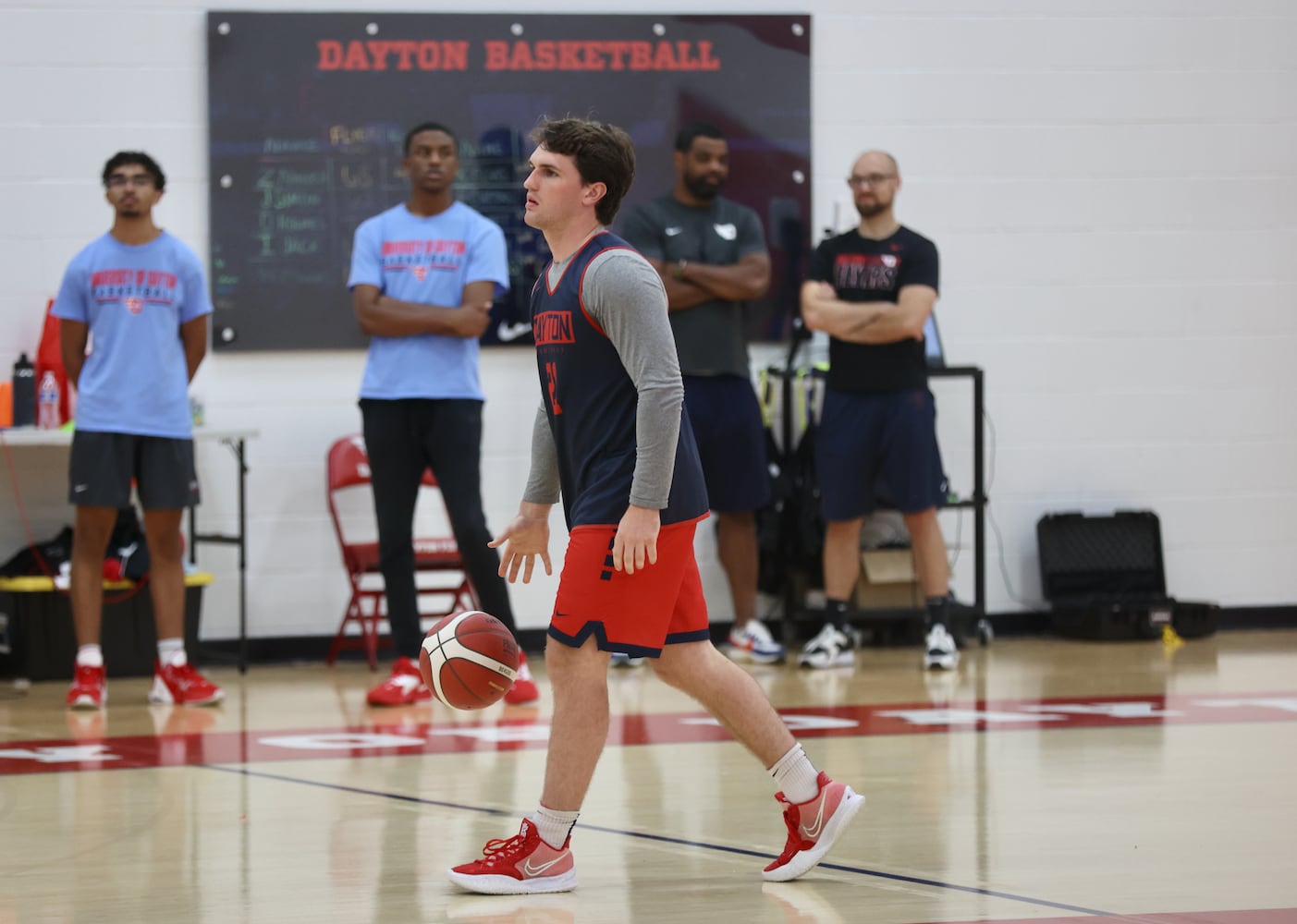 Dayton basketball summer practice