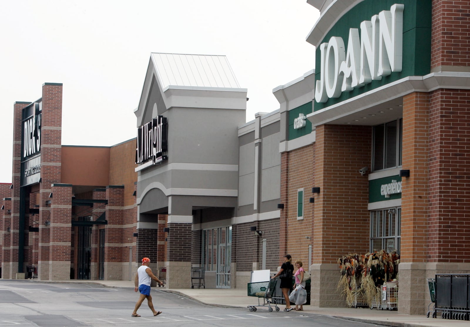 Customers shop at a northeast Ohio Joann store in this file photo. (AP Photo/Tony Dejak, file)