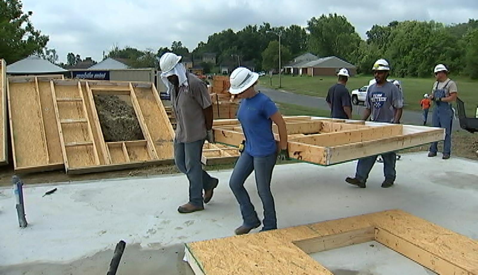 Eric Bohannon, Trotwood resident and tornado survivor, will get a new home thanks to Habitat for Humanity of Greater Dayton.