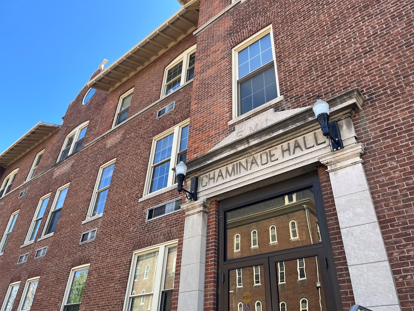 Chaminade Hall on the University of Dayton's campus has been mostly unused since 2014, when the school of education relocated to Fitz Hall. CORNELIUS FROLIK / STAFF