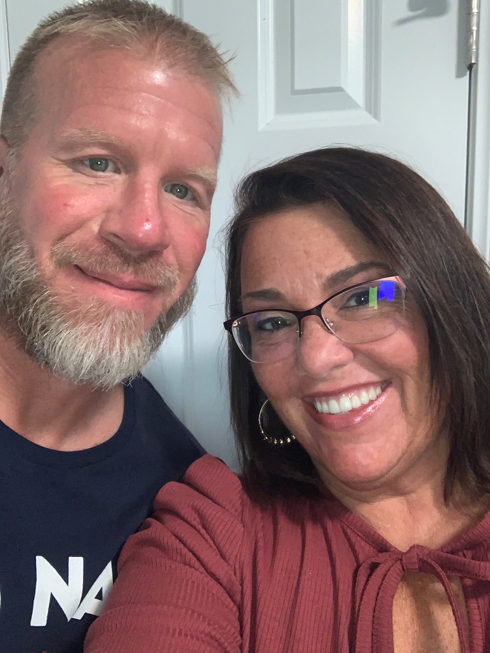 Hope Reger with her husband, Mike. Reger has created an online program to help others deal with loss and tragedy. CONTRIBUTED