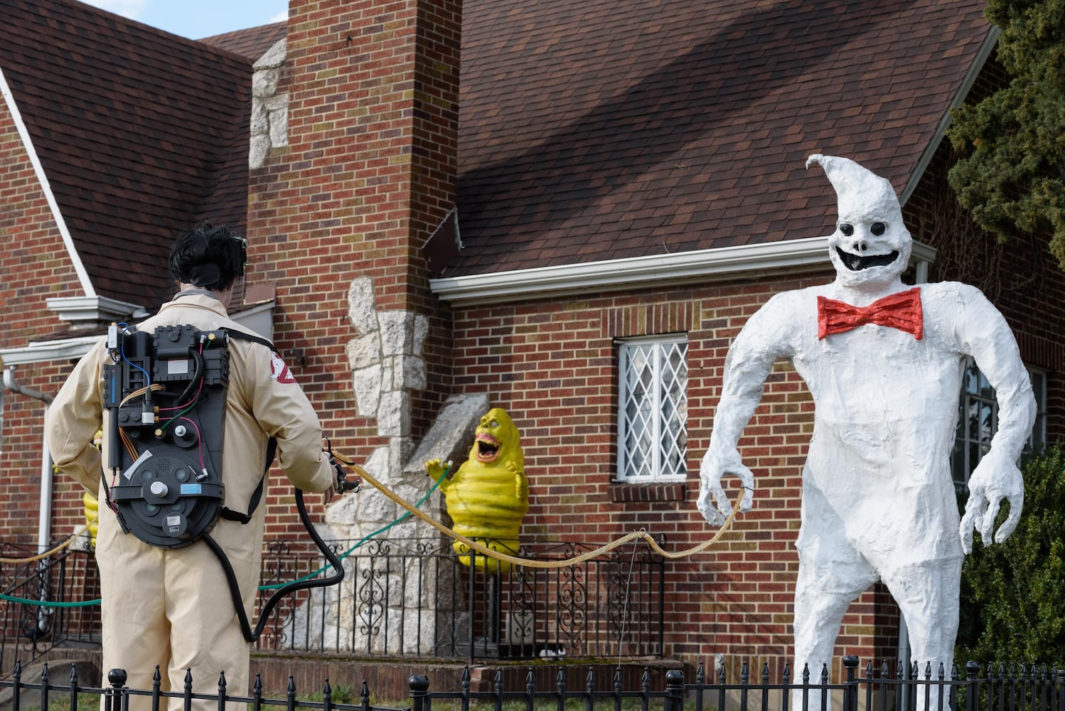 PHOTOS: Larger than life Halloween decorations in downtown Fairborn