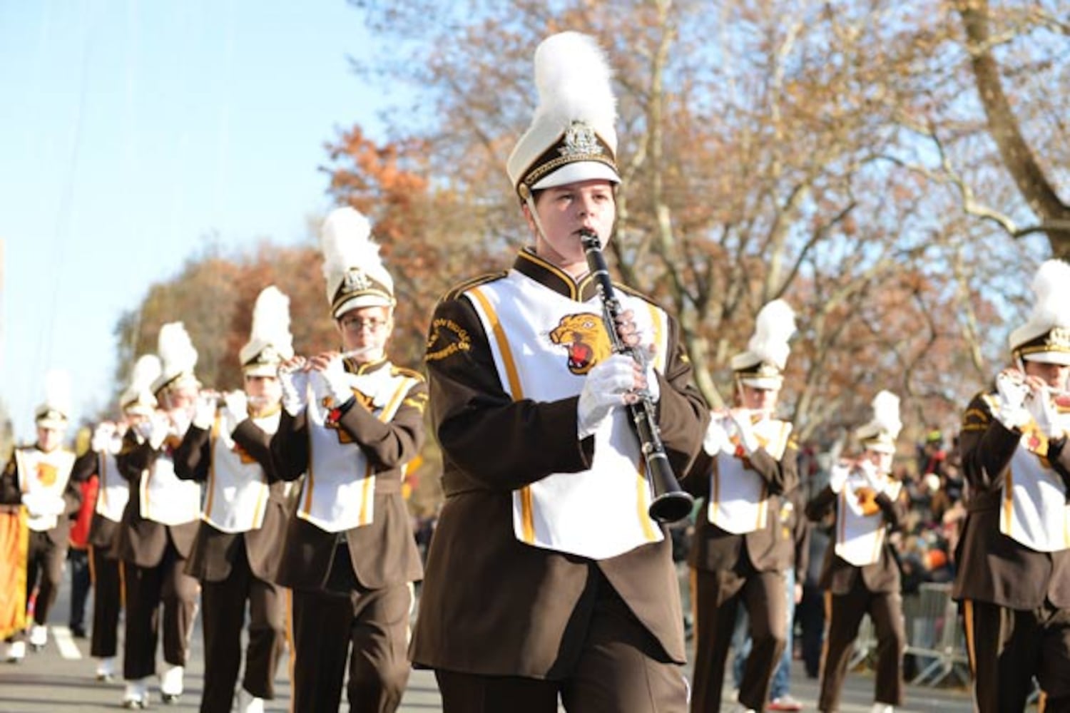 Kenton Ridge Marching Band in Macy's parade