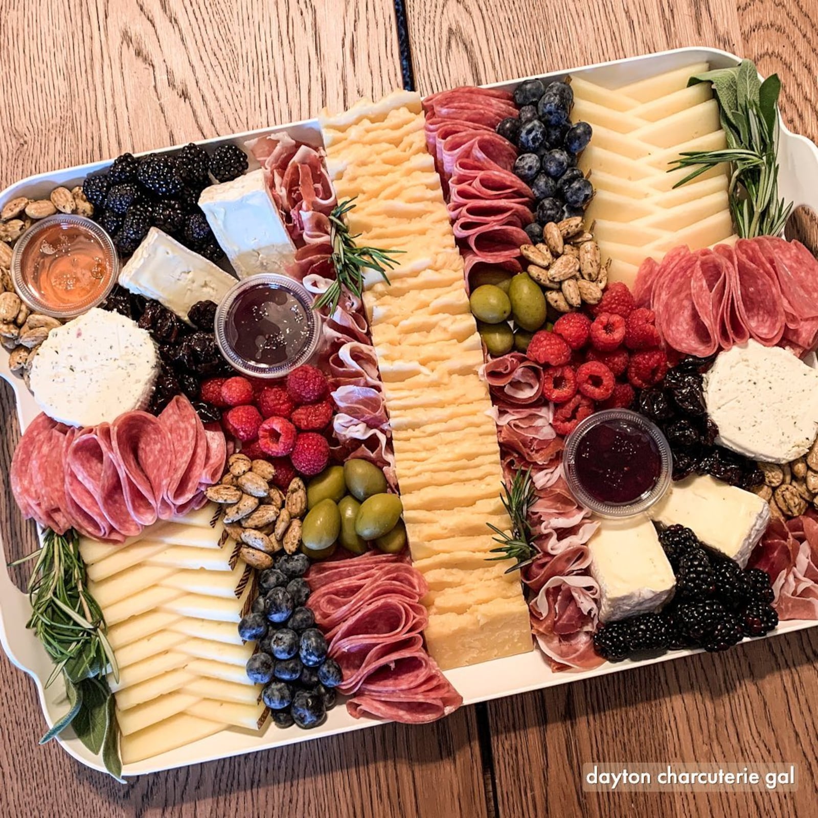 Charcuterie board by Dayton Charcuterie Gal.