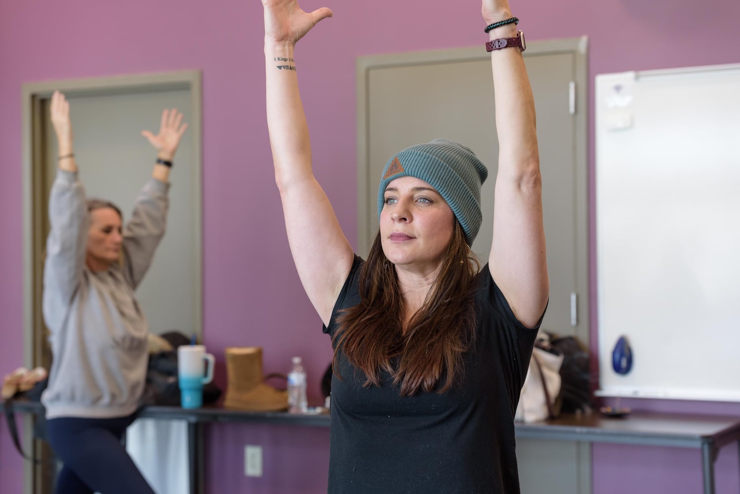 PHOTOS: Puppy Yoga at SICSA Pet Adoption and Wellness Center