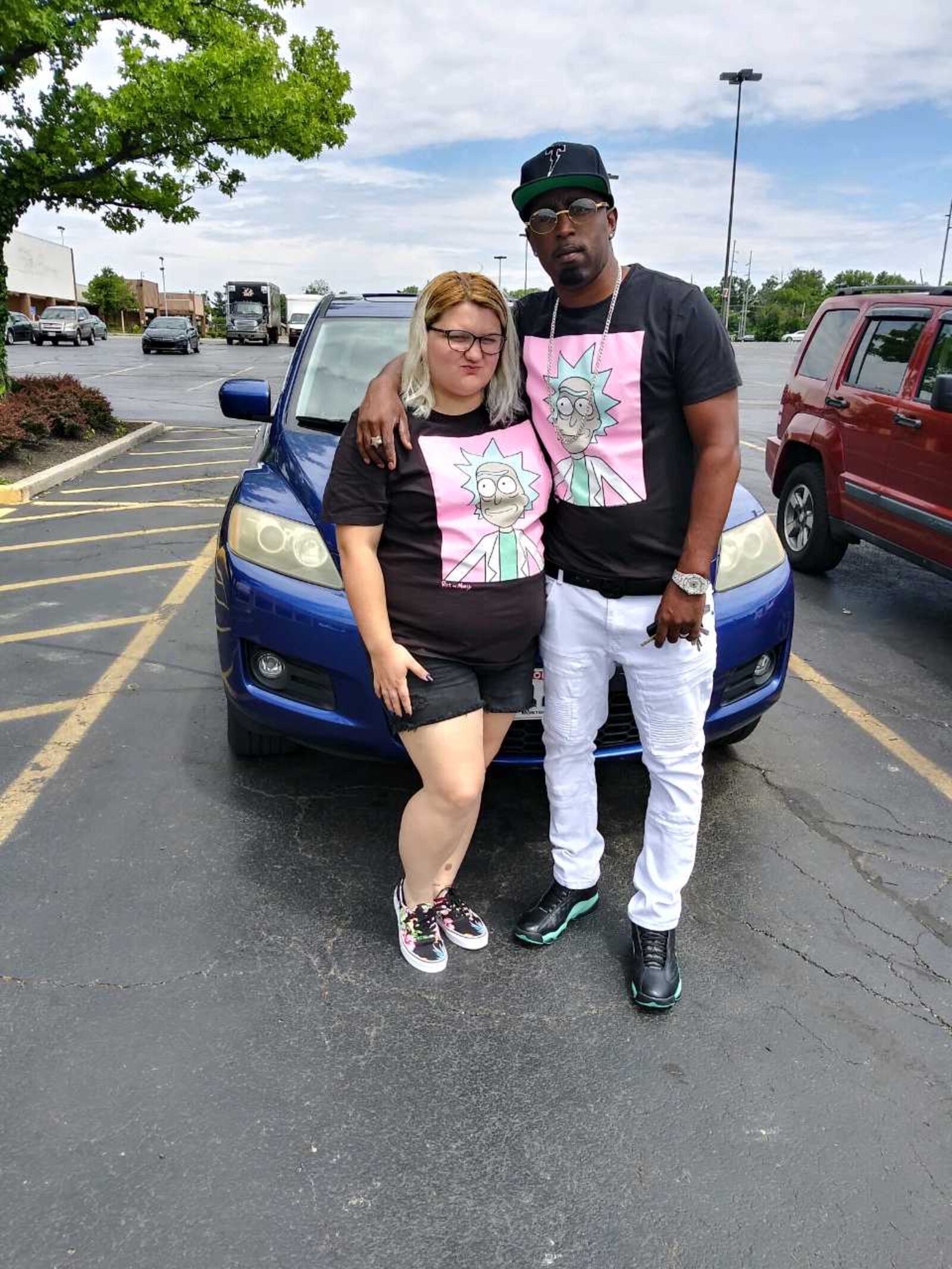 Britney Jones and Brian Pinson were both injured in the Aug. 4, 2019 mass shooting in the Oregon District. They say the past year has been hard for them.