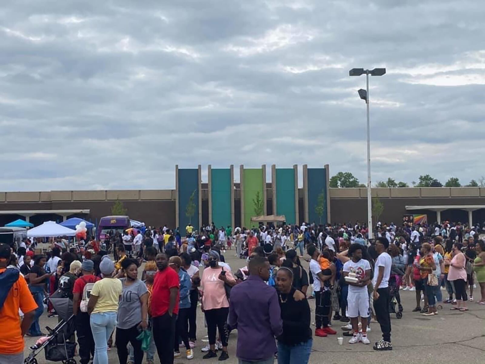 WInston hosted several large events before the pandemic, including this one on the grounds of the former Salem Mall. They were designed to bring people together and showcase new food and fashion businesses. CONTRIBUTED